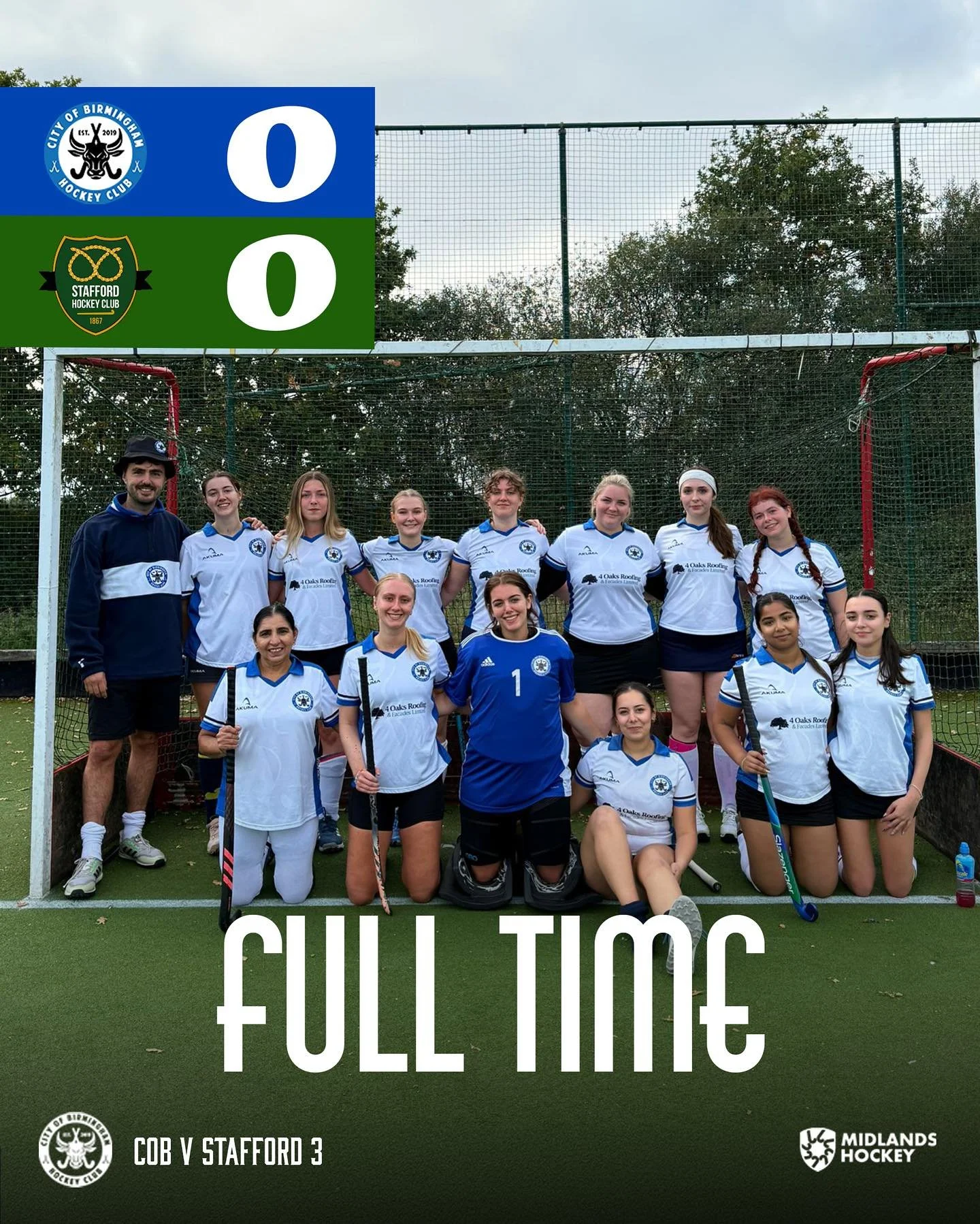 🫡 TODAYS RESULT 🫡

After a great effort with some amazing performances, shouts outs to our Captain Flo, who was a brick wall today! 🧱 Ruby who played her heart out in midfield, Leia who literally took one for the team 😅 and lastly Ciara who was o