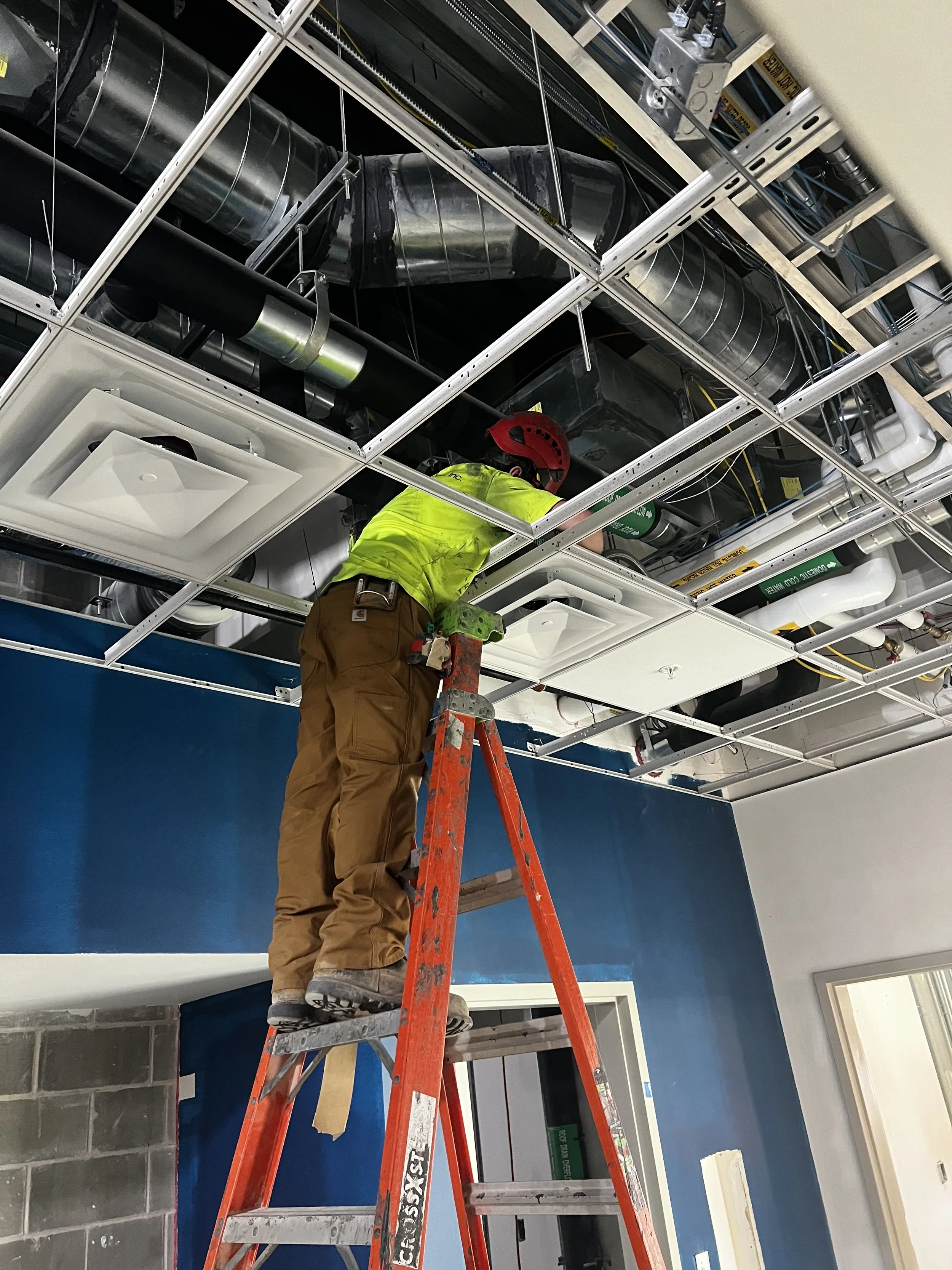 Connecting a diffuser at USM