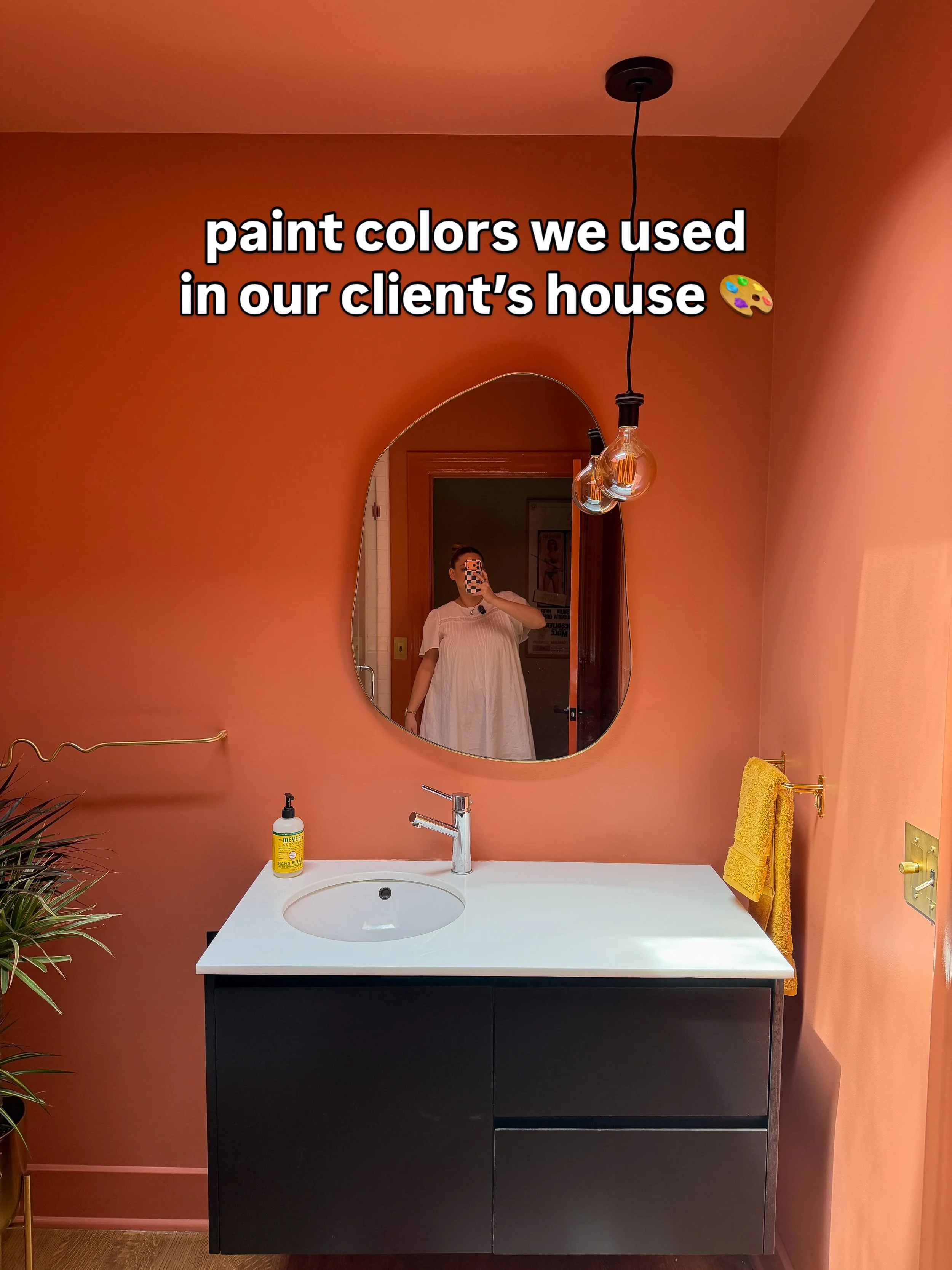Which room is your fave?? I&rsquo;m a sucker for that guest bathroom in Red Earth&hellip; but Moroccan Spice is a close second!! 🙌🎨🏡❤️&zwj;🔥🤌

@farrowandball @sherwinwilliams #paintcolors #colordrenching #pinteresthome #interiors #housegoals
