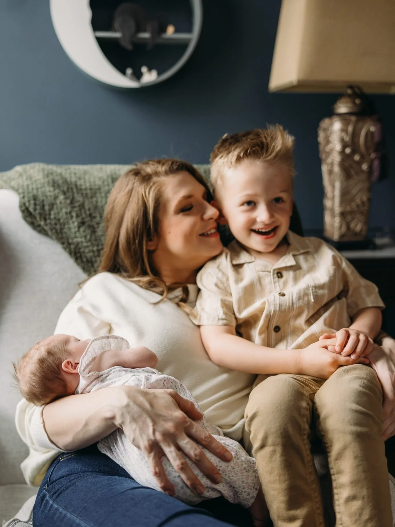 If you&rsquo;re hoping for a newborn session that feels calm, natural, and actually fun, that&rsquo;s exactly what I&rsquo;m here for.

This recent session felt less like &ldquo;photos&rdquo; and more like catching up with old friends. We laughed, we