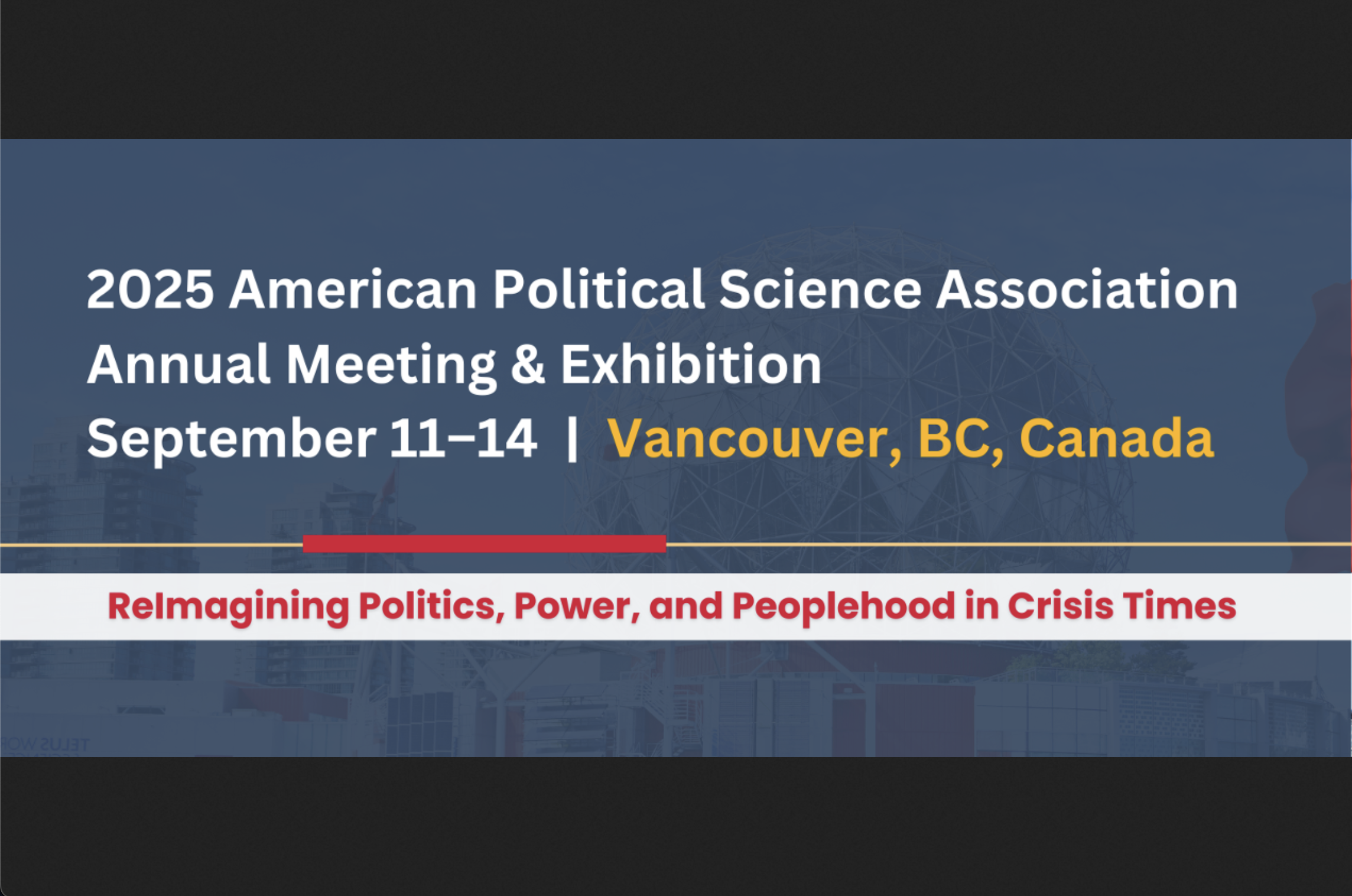 2025 APSA IMM Events