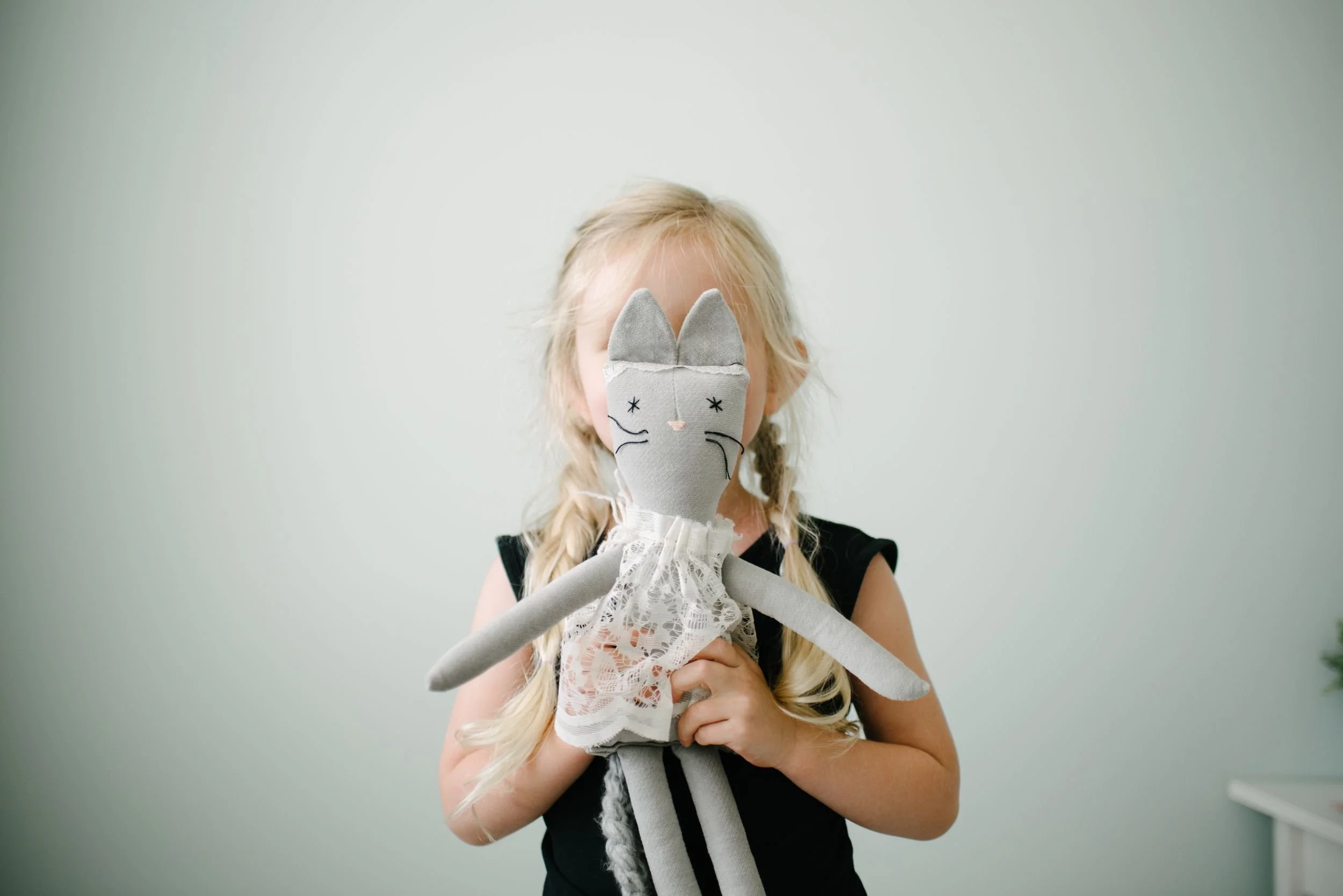 rag doll cat sewing pattern by Kyla Something