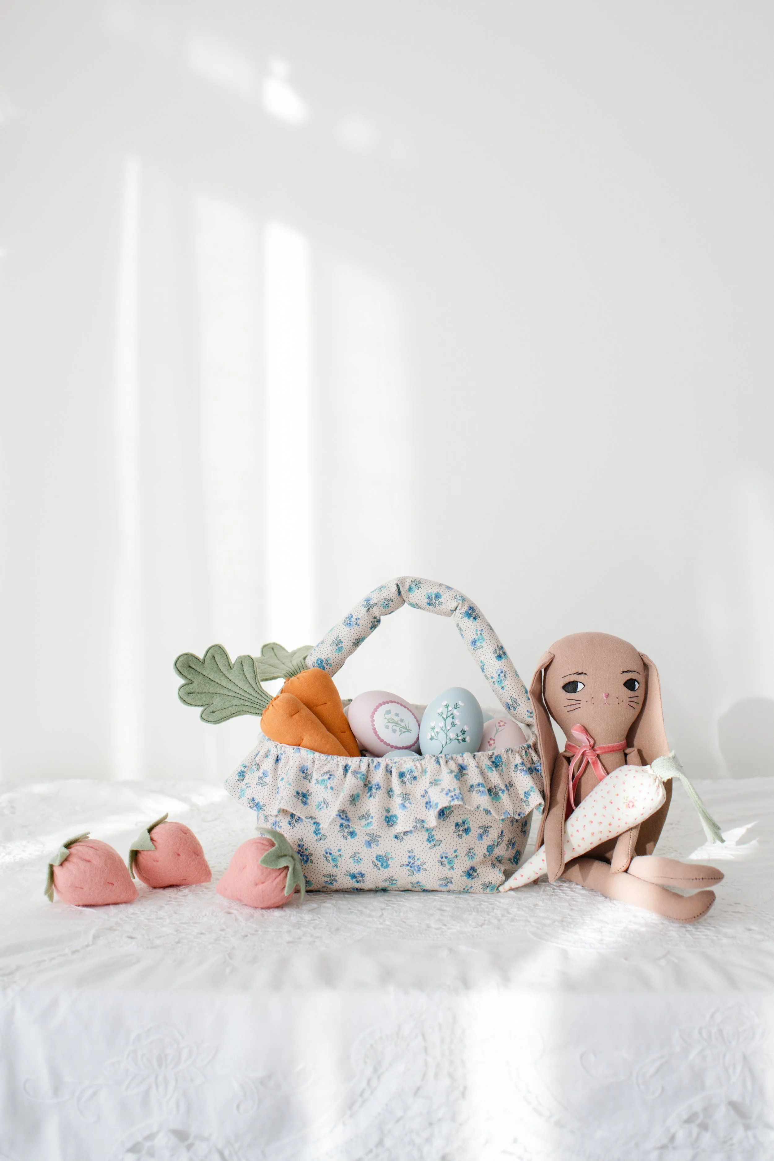 Puffy Easter Basket Sewing Pattern