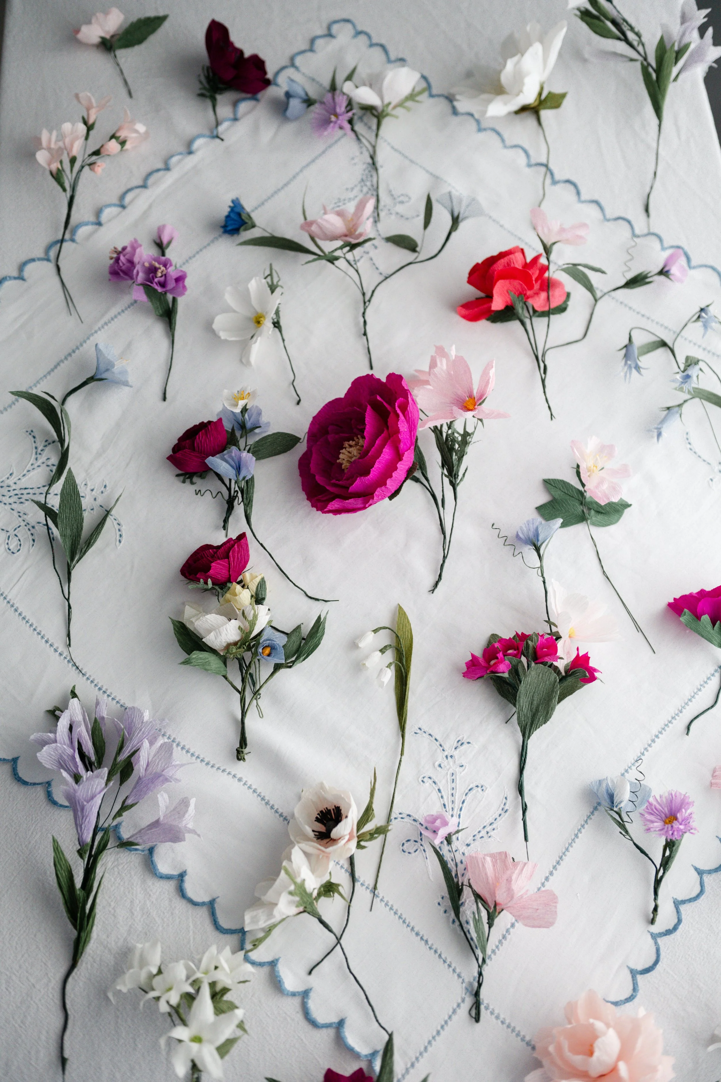 paper flowers…