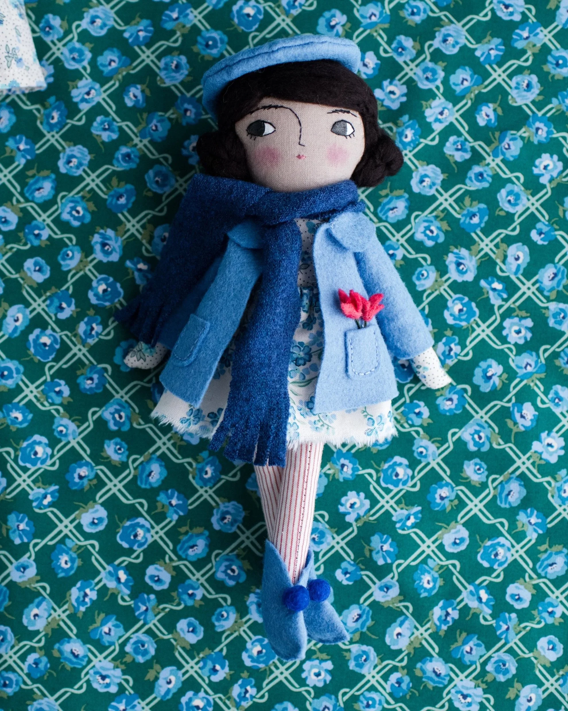 Greta Rag Doll Sewing Pattern by Kyla Something
