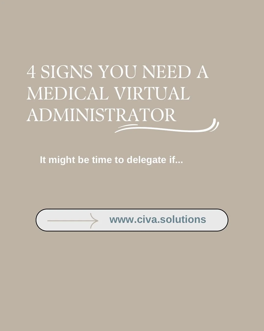 Feeling overwhelmed running your medical practice solo? If you are wearing every hat -from  juggling patient care, admin, memberships, follow-ups &amp; more - it&rsquo;s a sign you need support. 

As a seasoned Medical Virtual Administrator with over