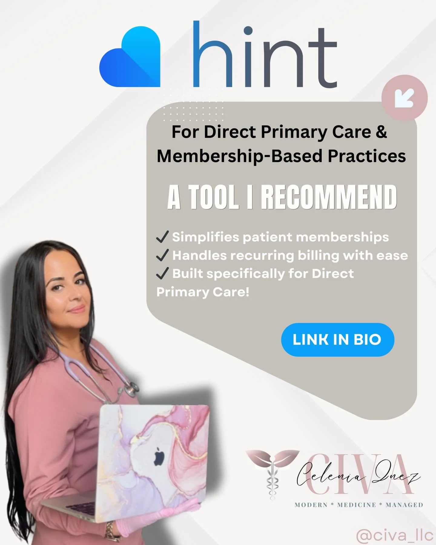If you&rsquo;re building or scaling a Direct Primary Care or membership-based practice, Hint Health is one of the platforms I recommend and support most often.

It&rsquo;s designed specifically for DPC - memberships, billing, and reporting without th