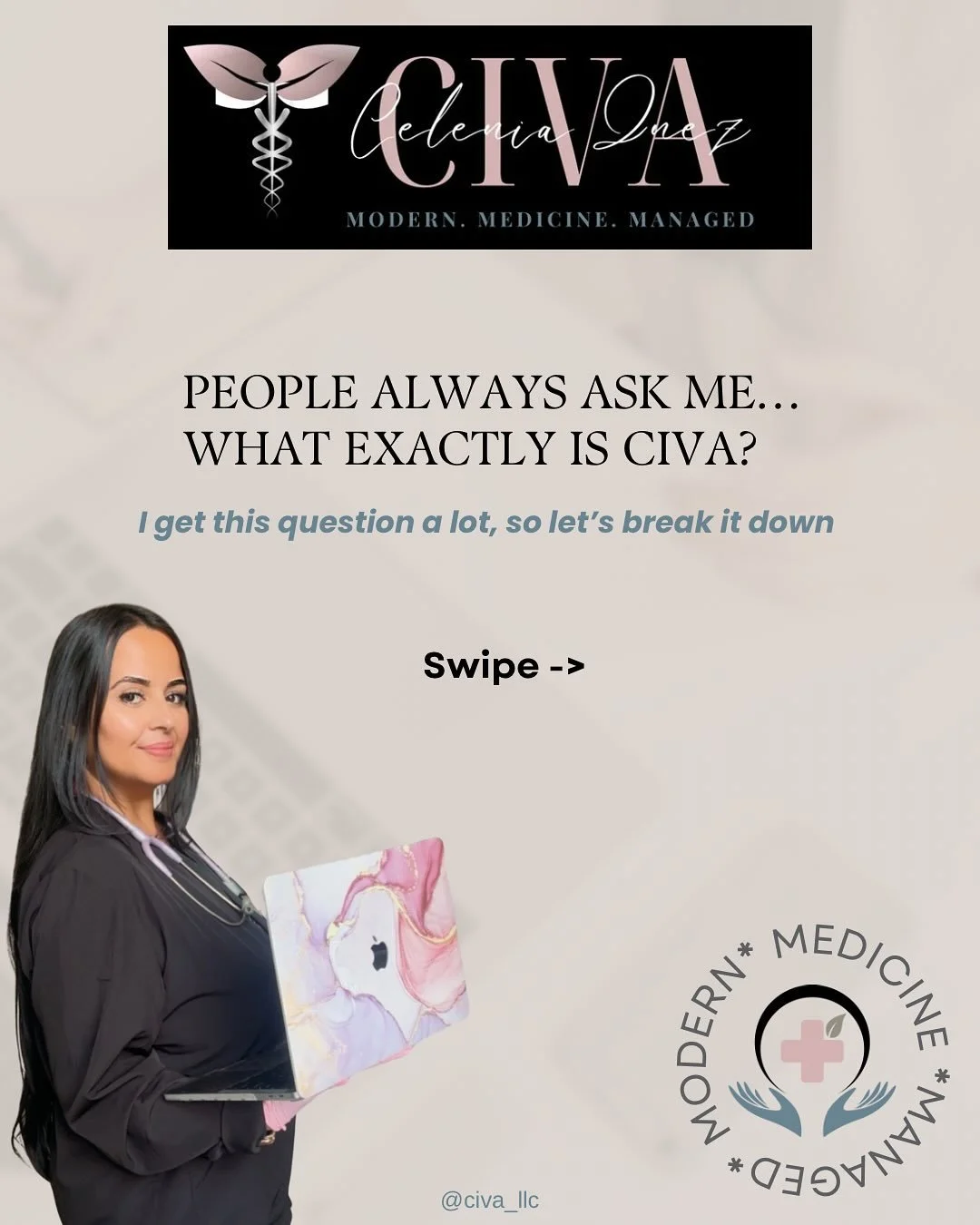 Behind every smooth running practice is someone keeping the details in check - and that&rsquo;s where I come in!  www.civa.solutions