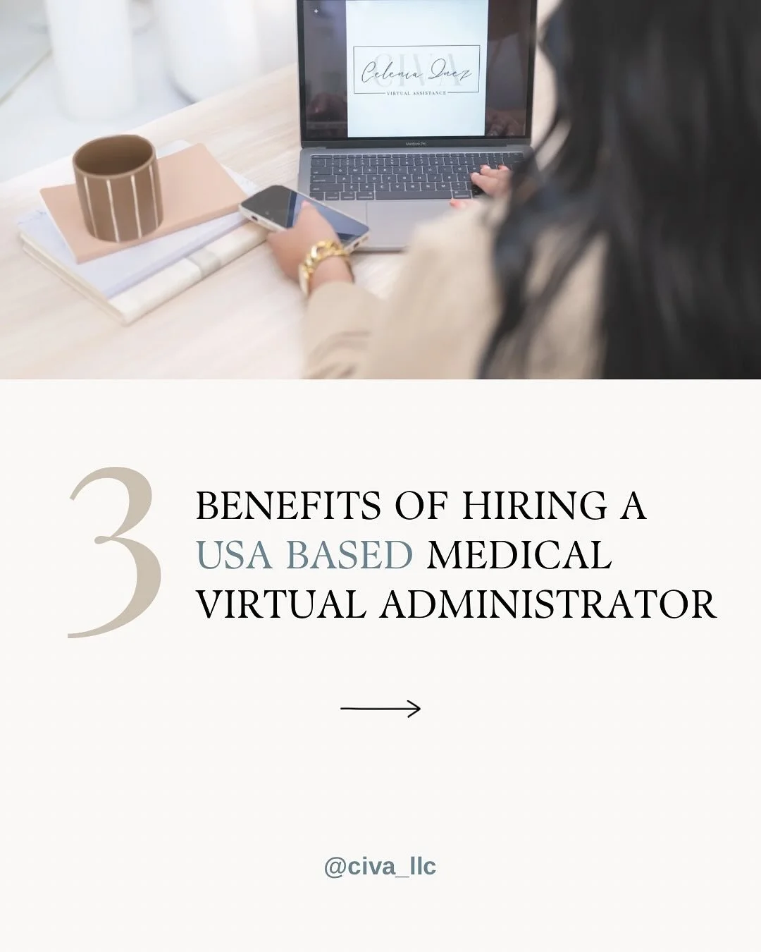 Hiring a VA based in the U.S. isn&rsquo;t just about convenience ~ it&rsquo;s about connection, compliance, and communication that aligns with your practice. 

Here&rsquo;s why hiring a U.S. based VA can make a difference: 

✔️Clear, timely communica