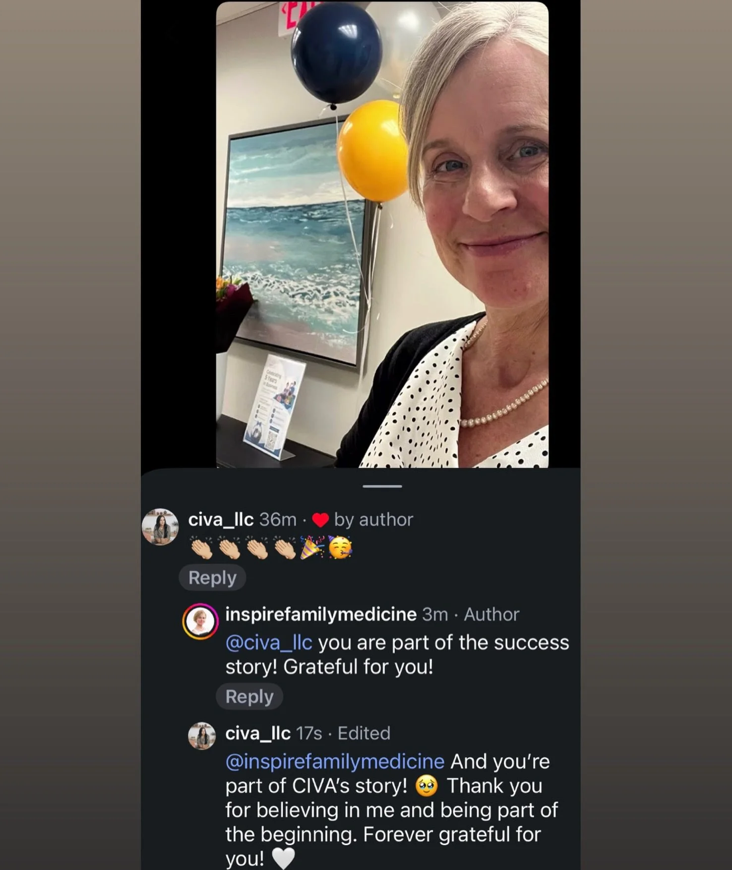 &ldquo;You are part of the success story.&rdquo; 🥹🤍

Over a decade ago, working together brought a dear friend into my life - one of the best physicians I&rsquo;ve ever had the pleasure of knowing.

Kindred spirits and my Sag sister! ♐️🔥 Remember 