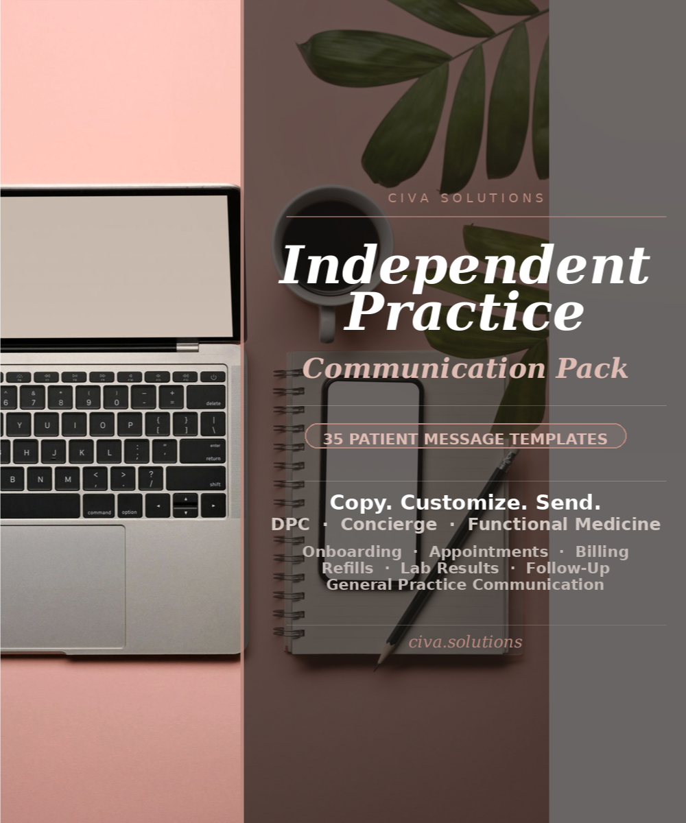 Independent Practice Communication Pack
