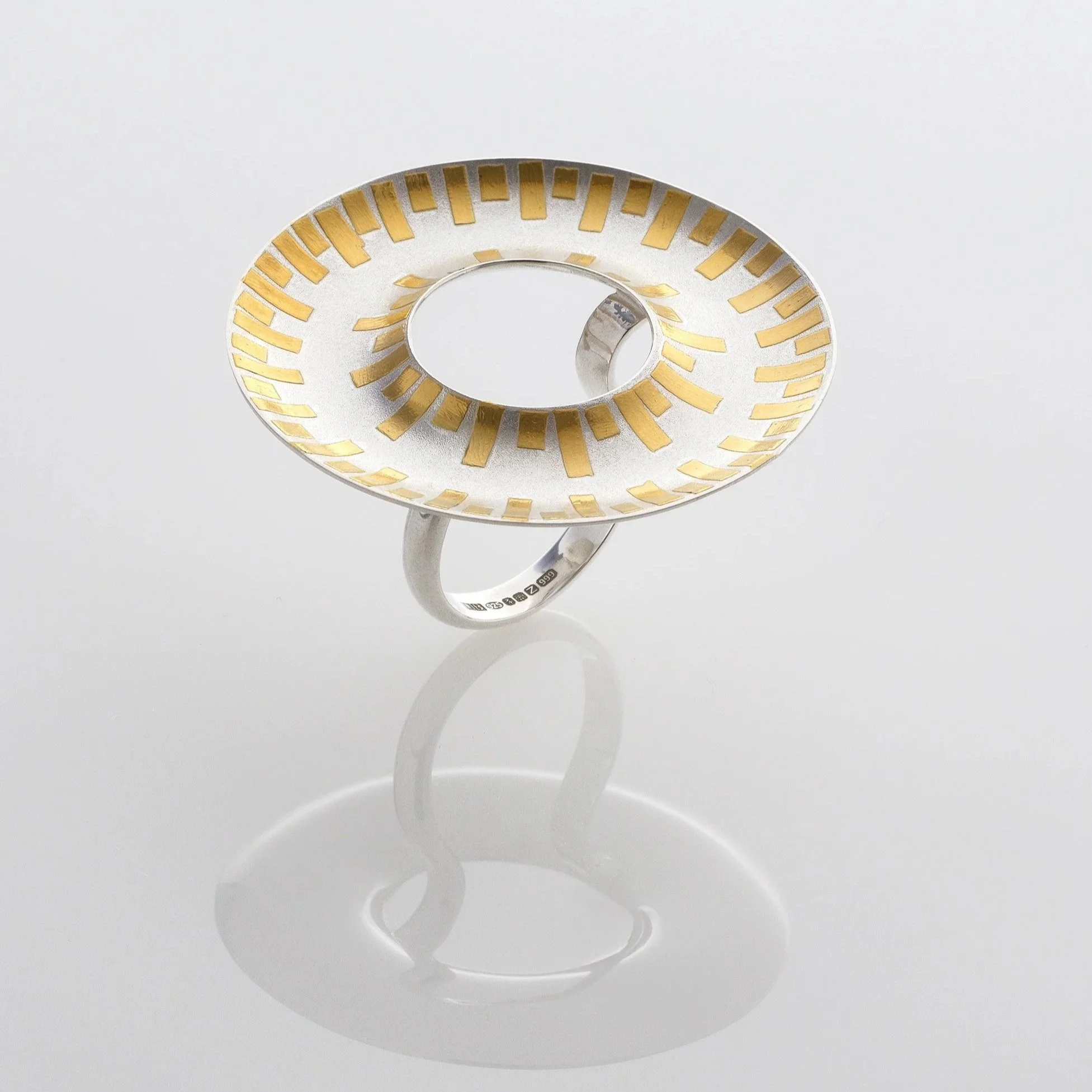 Klara+and+the+Sun+Coctail+Ring+-+Silver+and+Gold+-Upright.jpg