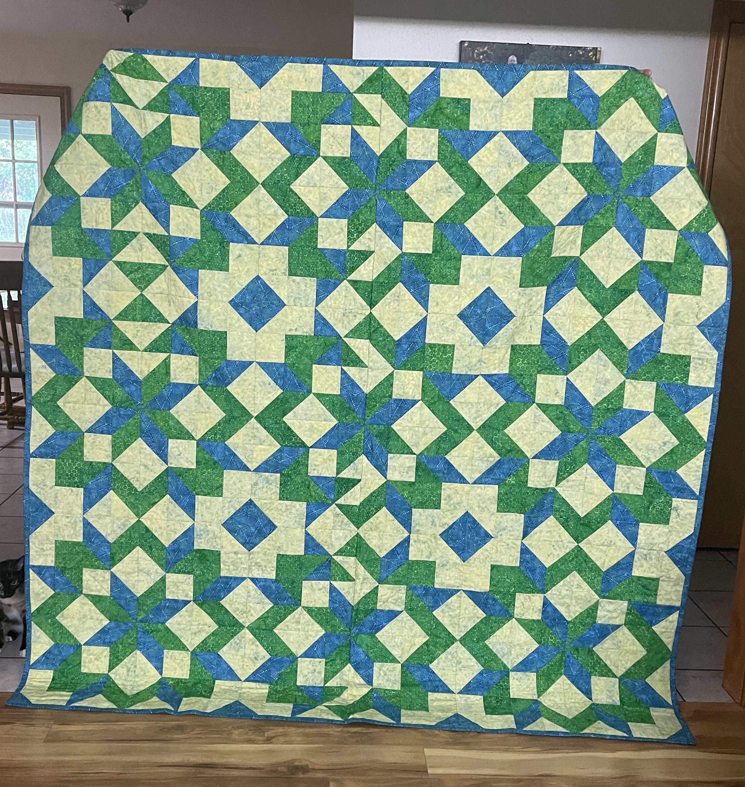 The second graduation quilt that I made in May.
