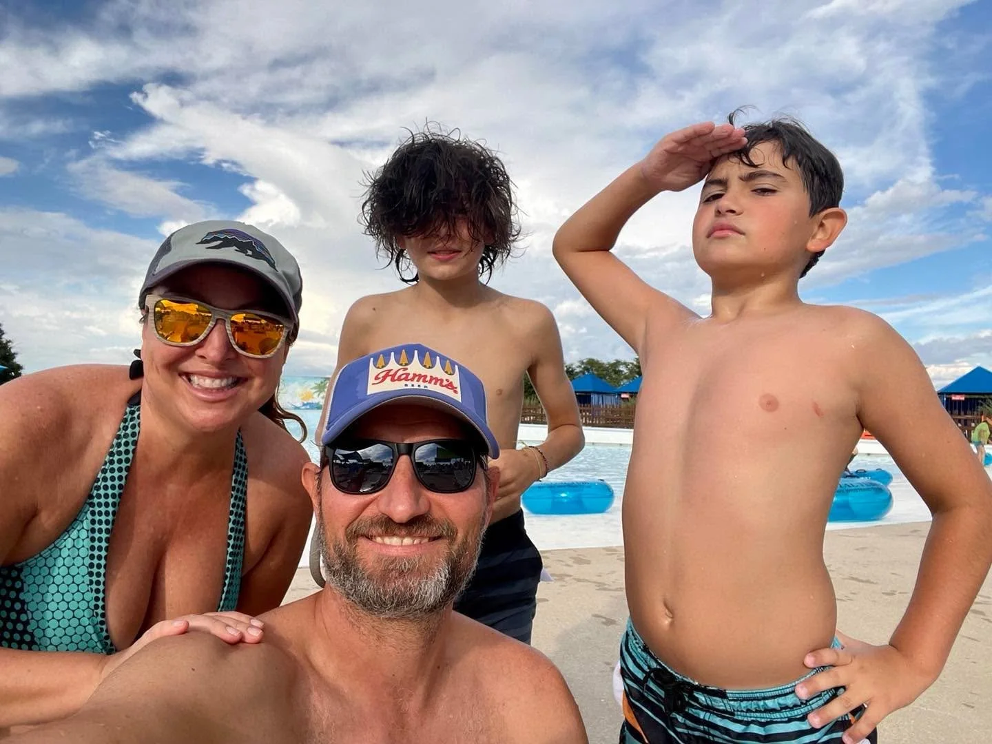 We said, 1-2-3 cheese! And they do this 😎🤷🏻&zwj;♀️ Sons Day or whatever. ❤️