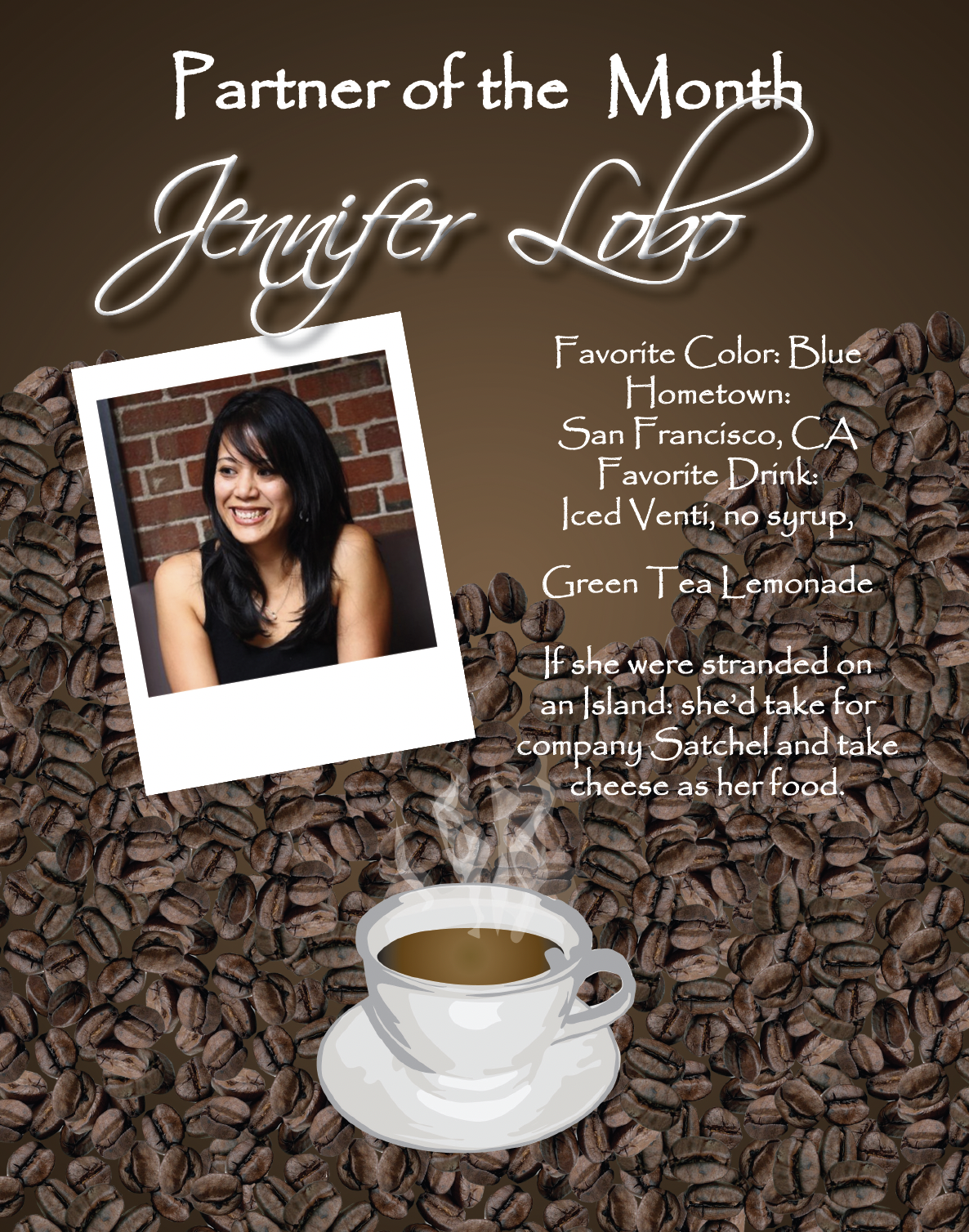 Client: Starbucks 2nd & Seneca; Tool: Adobe Photoshop, Illustrator, and InDesign