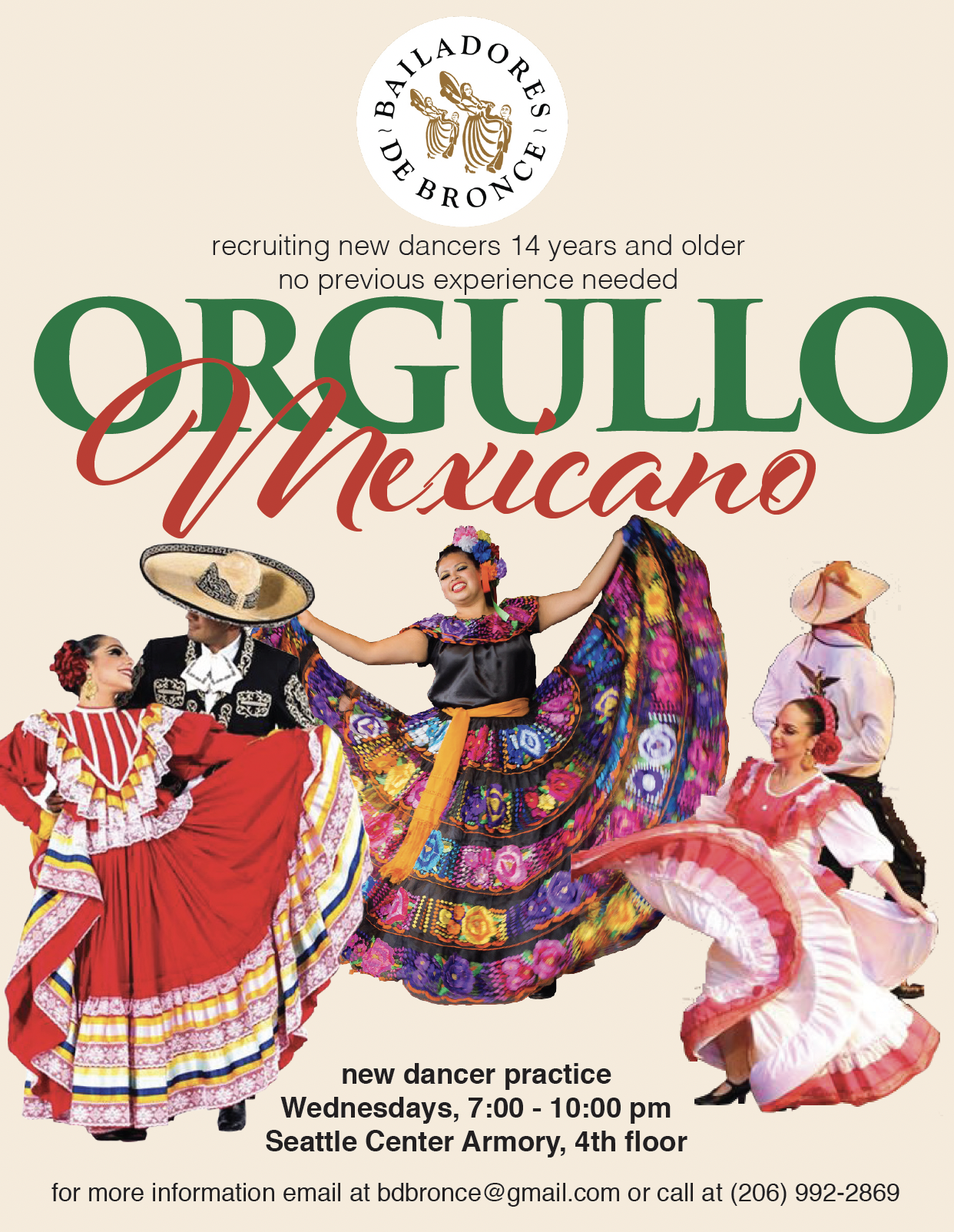 Client: Bailadores de Bronce; Tool: Adobe Photoshop and InDesign