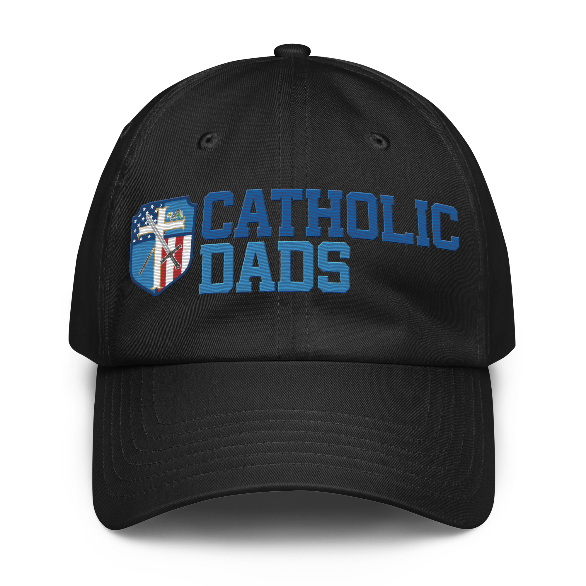 under-armour-dad-hat-black-front-6810d326a3879.png