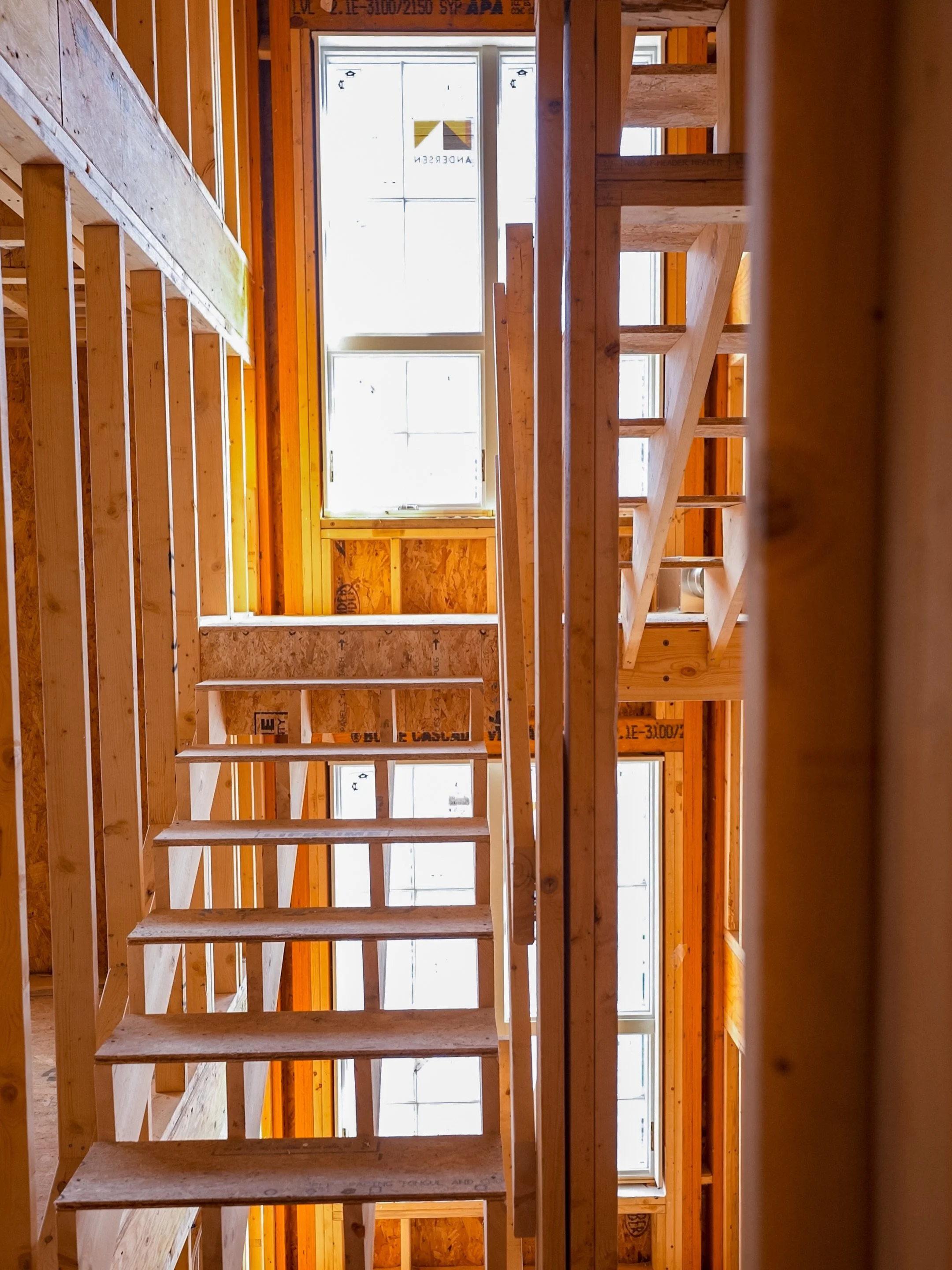 The bones of a home tell the whole story. 

Every beam, stair, and framed opening represents hours of planning, precision, and craftsmanship coming together piece by piece. There&rsquo;s something special about this stage of a build, when the vision 
