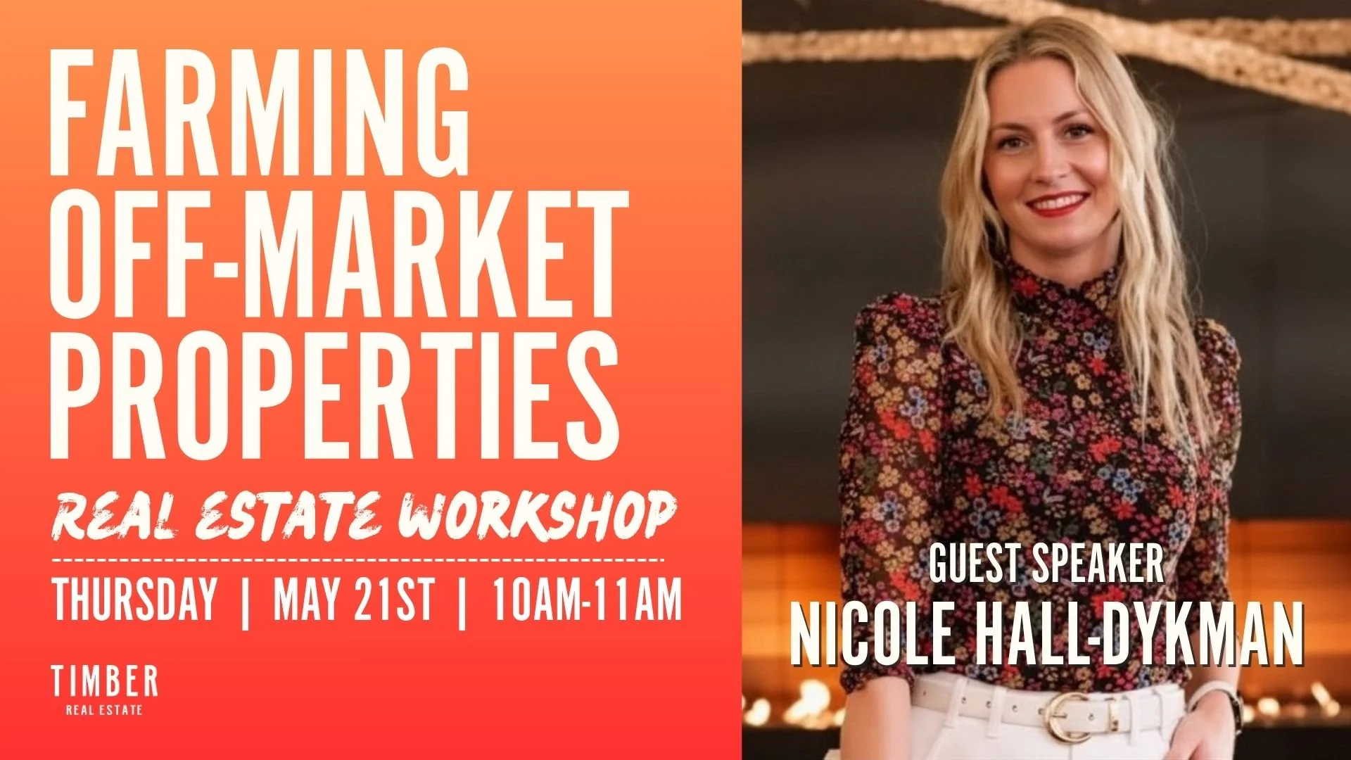 Farming for Off Market Properties | WORKSHOP w/ Nicole Dykman