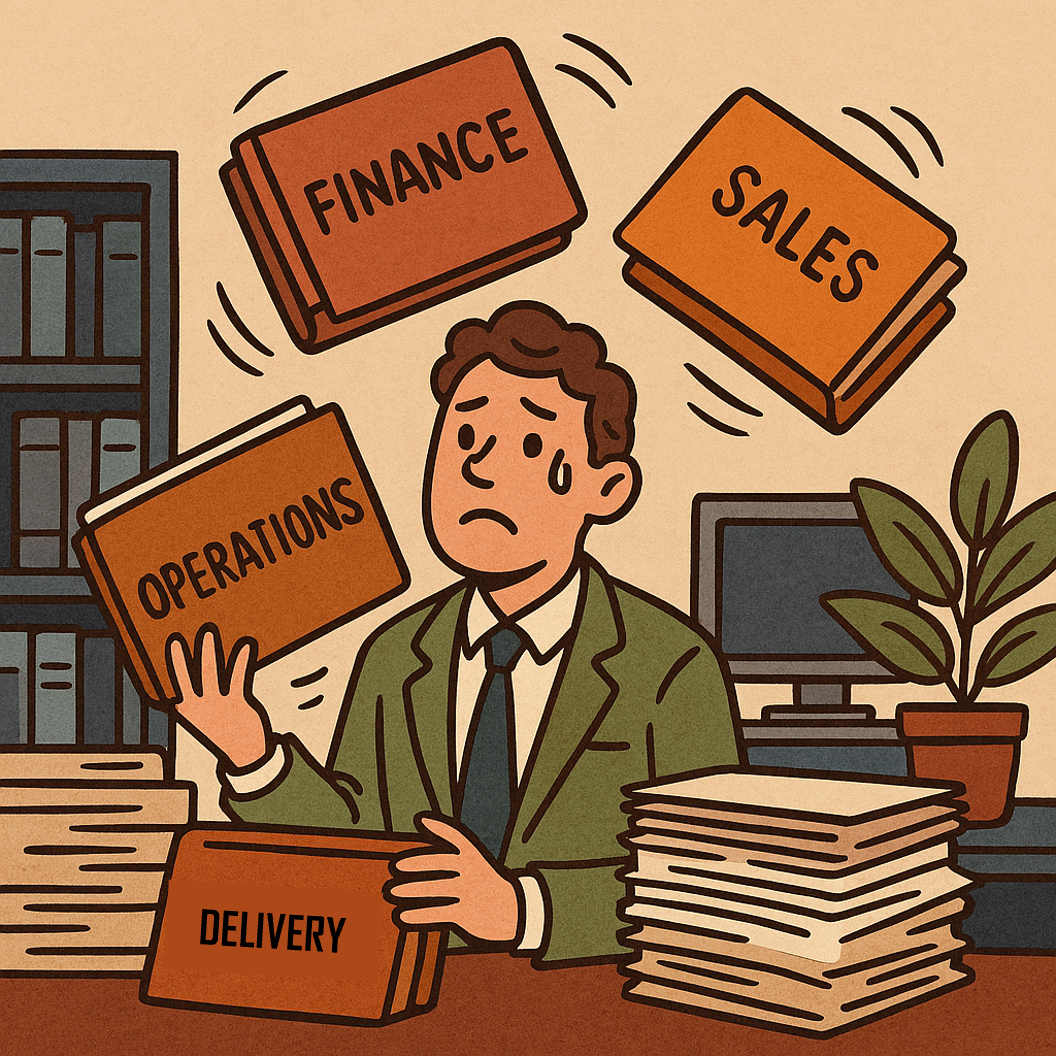 When Your COO Is Doing Three Jobs: The Hidden Cost of Missing Systems