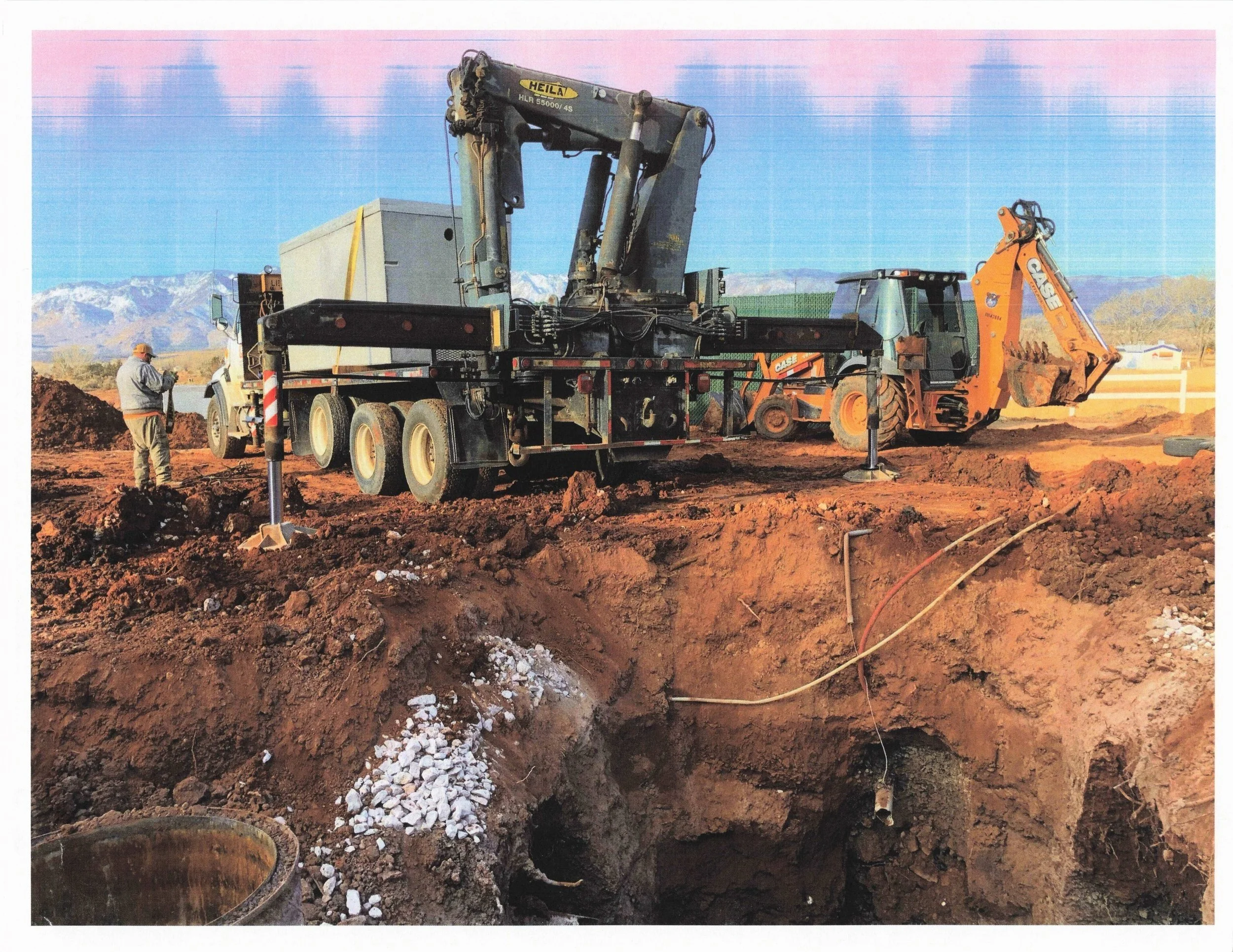 Oranssi carpenter using bench saw