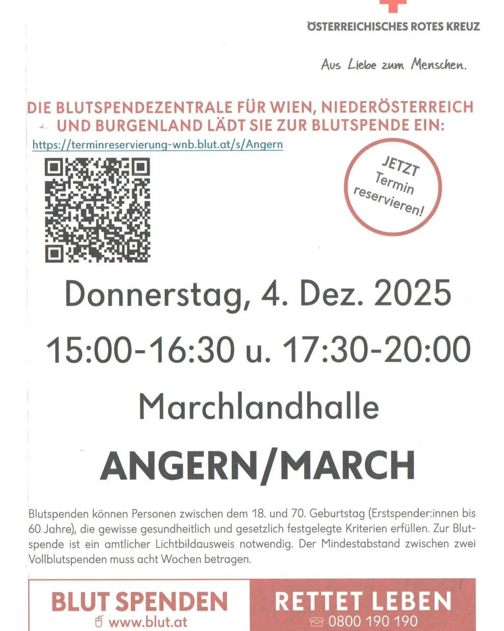 +++ SEI EIN HELD, RETTE LEBEN! +++