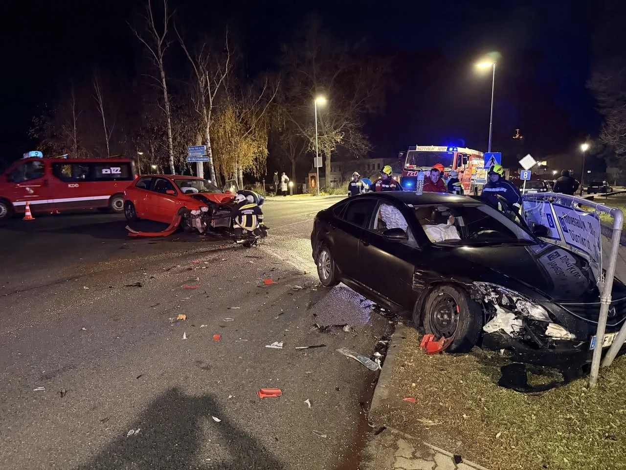 Verkehrsunfall mit 2 PKW 