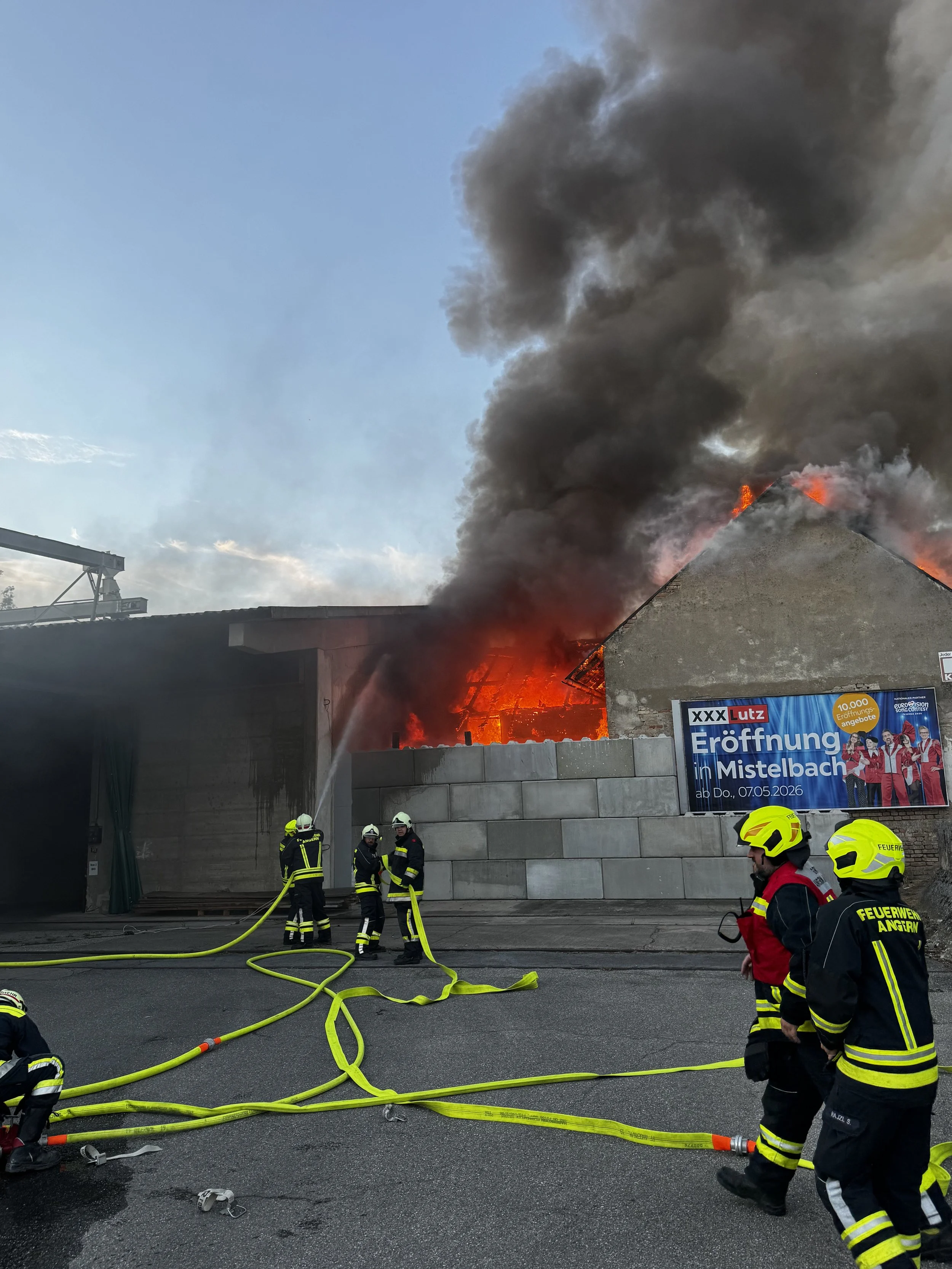 Wohnhausvollbrand