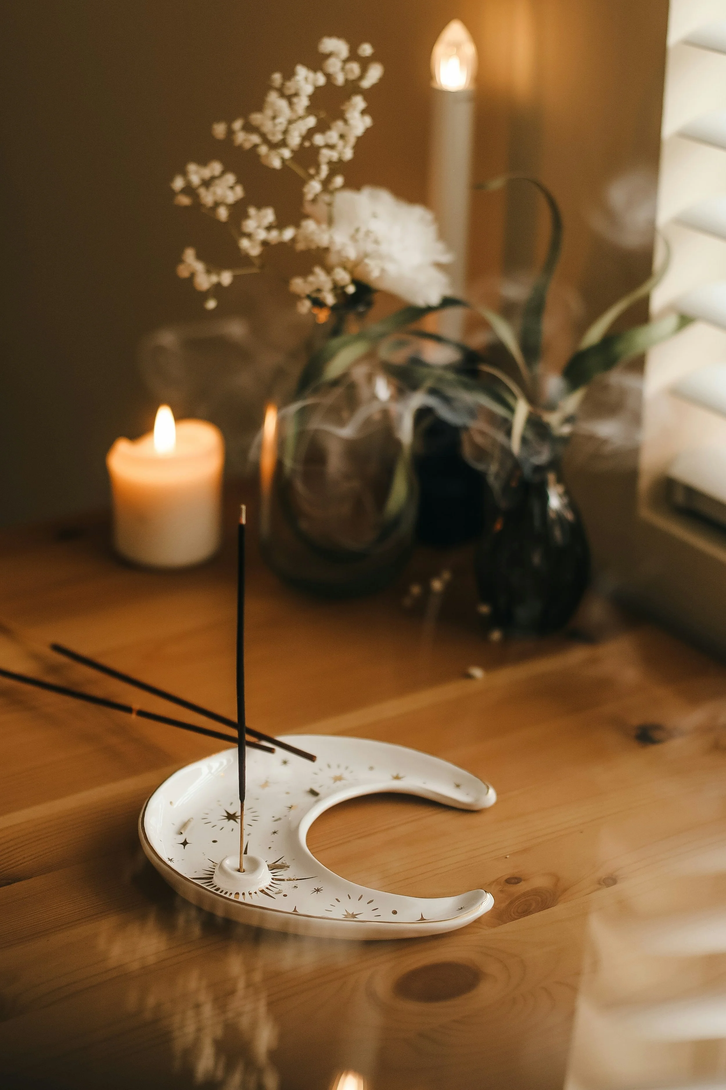 Lunar Incense Holder