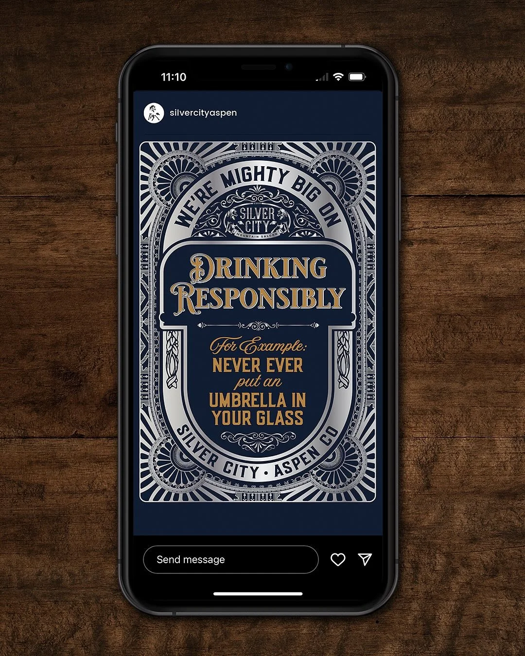 A social campaign infusing western grit, old-timey vernacular, and a whole lotta shenanigans. Meet Silver City, Aspen&rsquo;s historic mountain saloon for the bold and spirited.

Credits: 
Copywriting Genius: @jay5280ingit

#lockencreative #nicoleloc