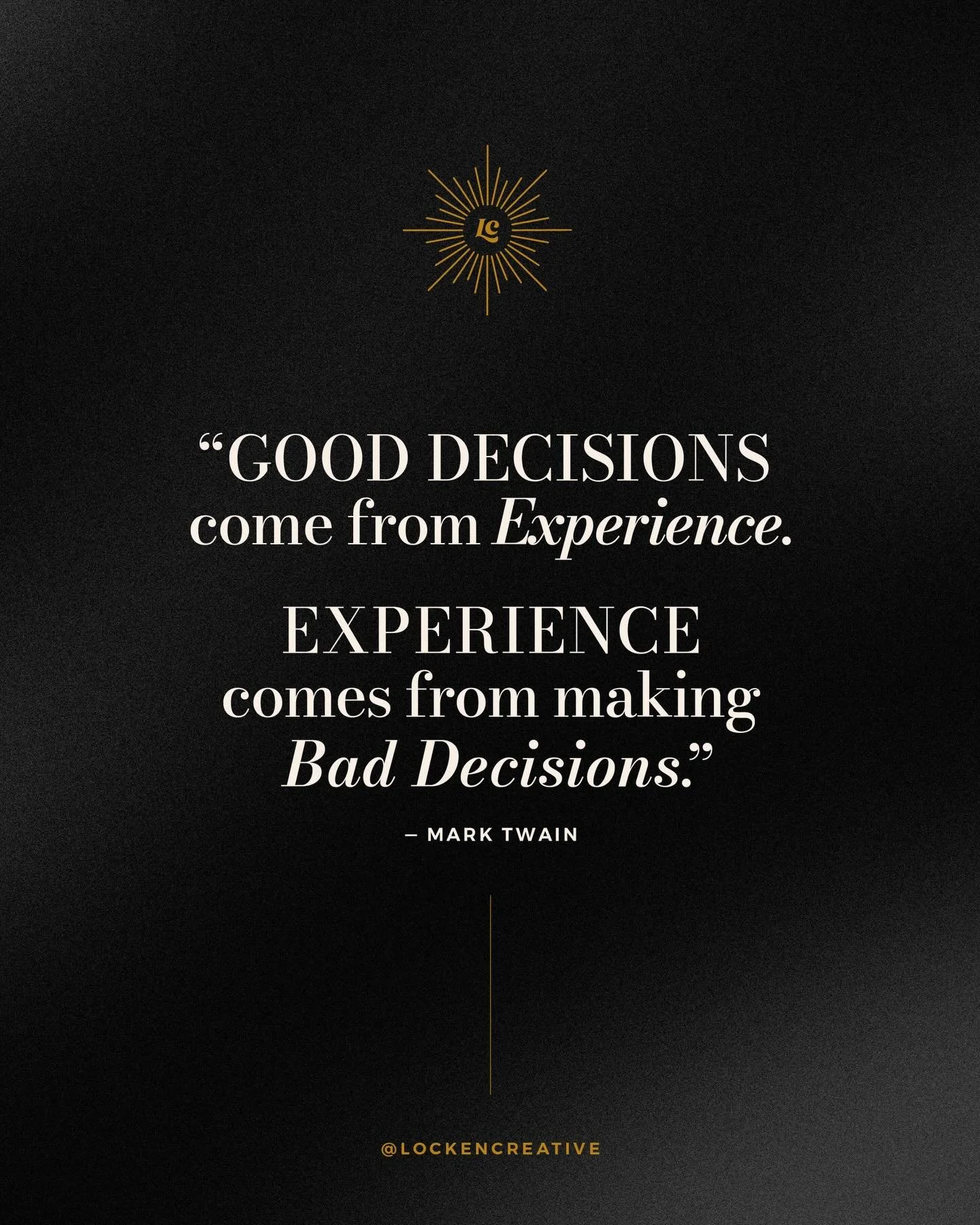 Friday Food for Thought:
Every great brand has a few &ldquo;what were we thinking?&rdquo; moments in its past. The missed turns. The messy launches. The ideas that didn&rsquo;t quite land.

That&rsquo;s not failure&mdash;it&rsquo;s feedback.
Every on