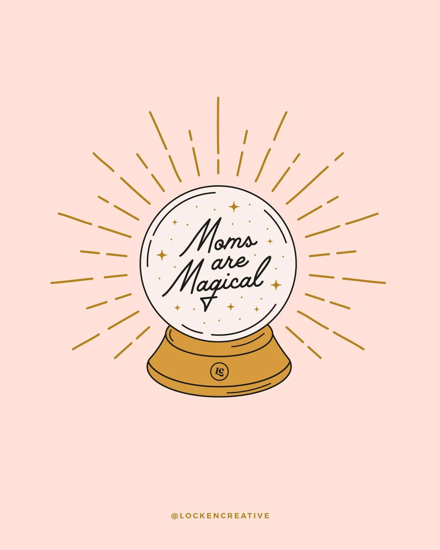Happy Mother&rsquo;s Day to all the incredible mamas out there making the magic happen. We see you, we appreciate you, and we celebrate you. 
✨You are pure magic.✨

#lockencreative #happymothersday