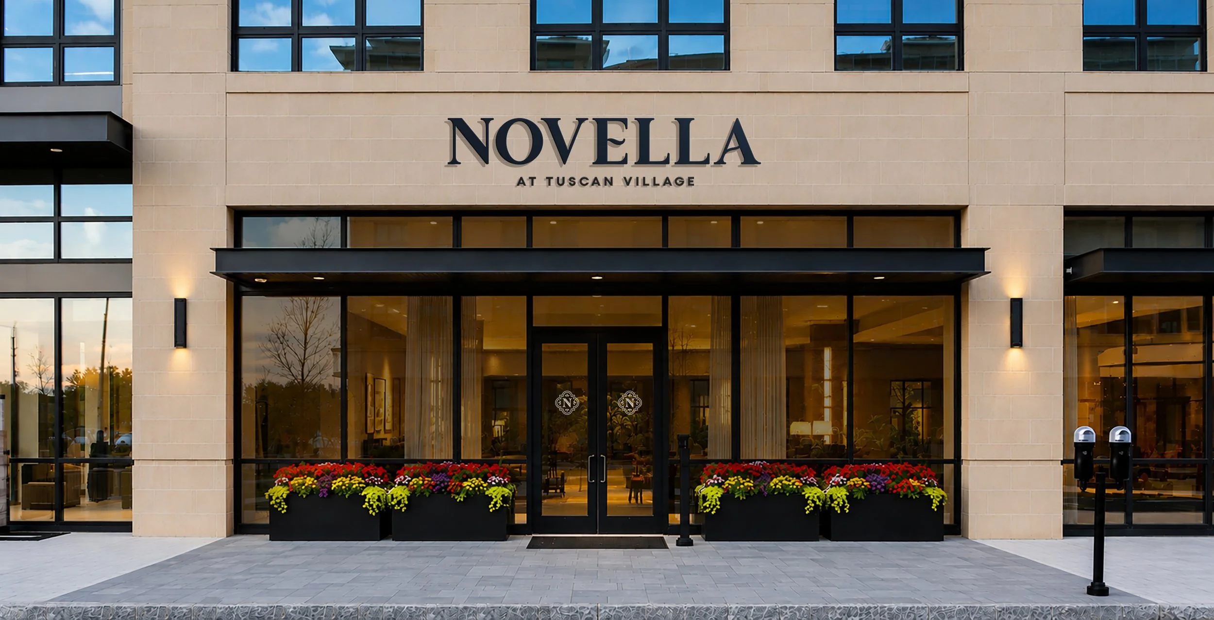 Novella at Tuscan Village Signage