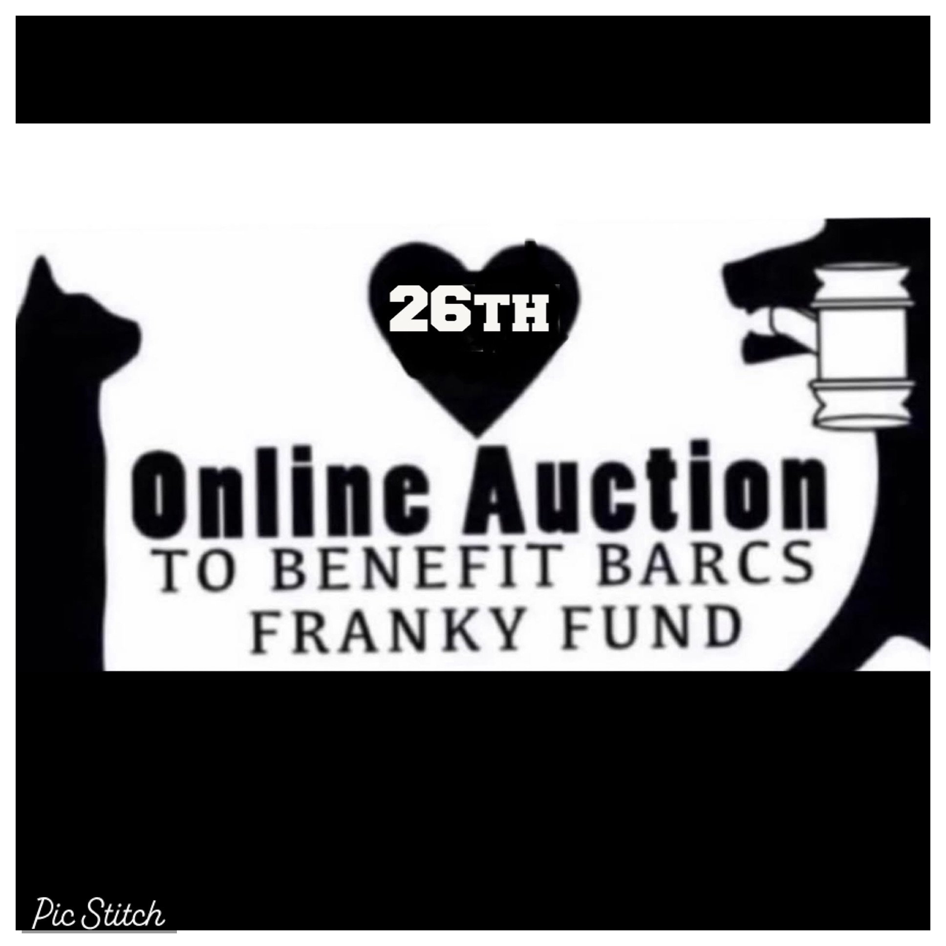 26th Online Auction for BARCS Franky Fund