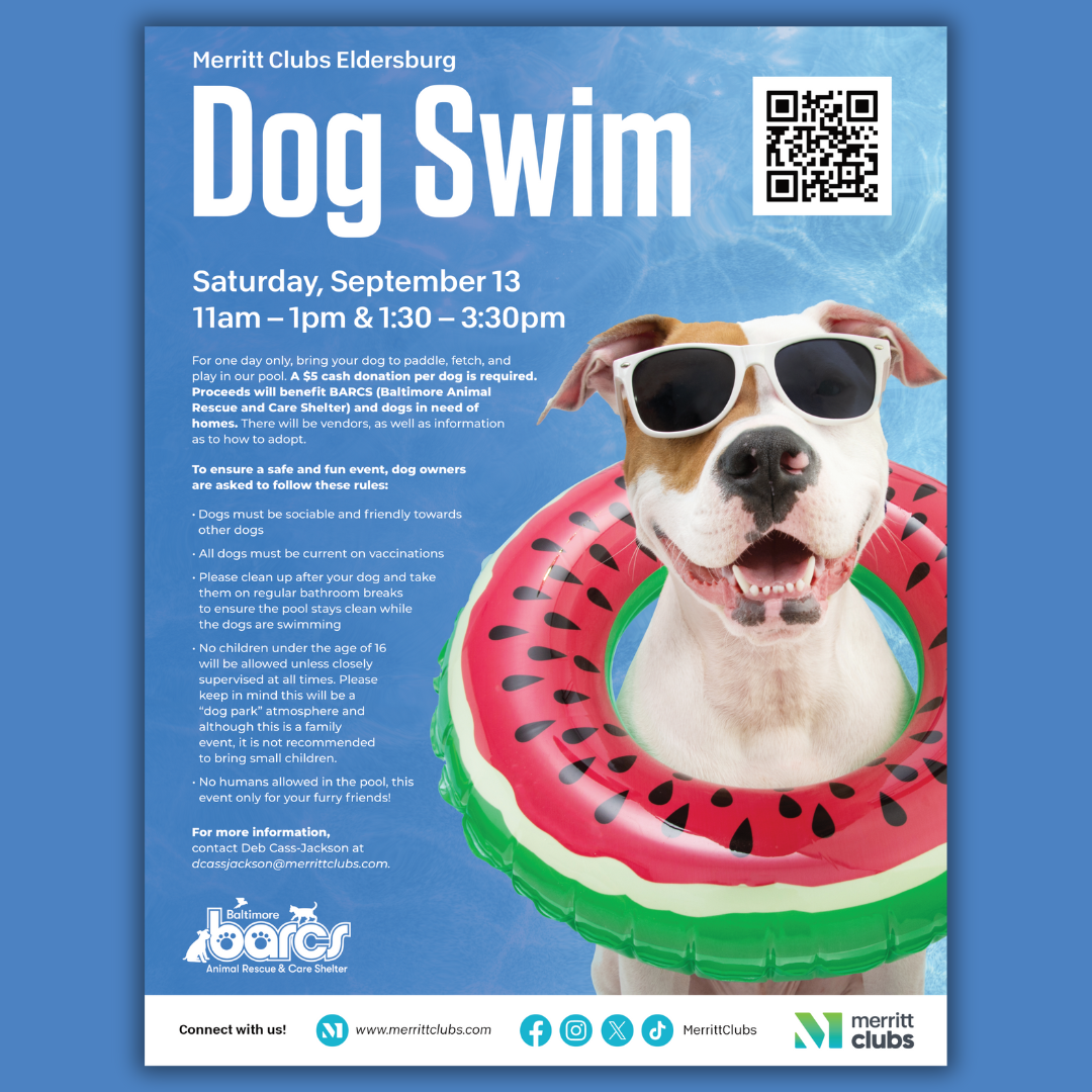 Dog Swim at Merritt Clubs Eldersburg