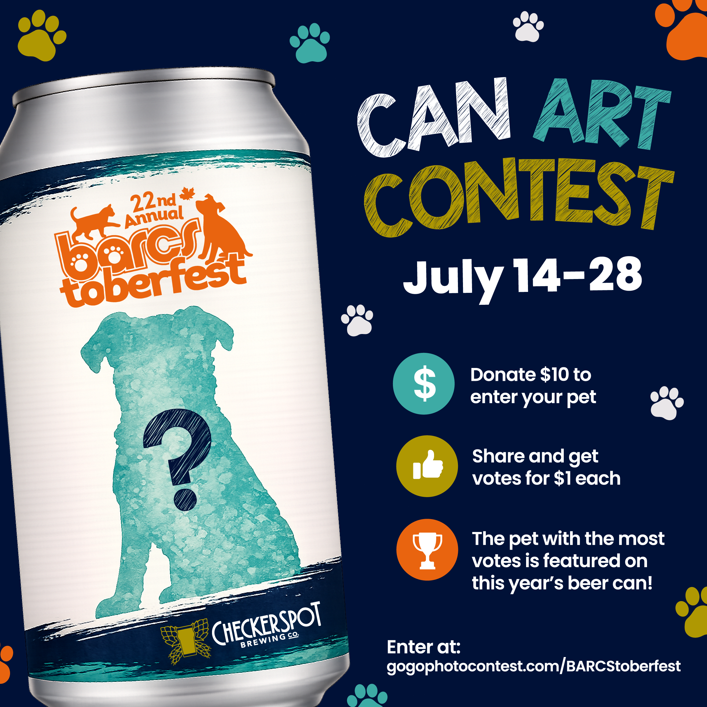 BARCStoberfest Can Art Contest