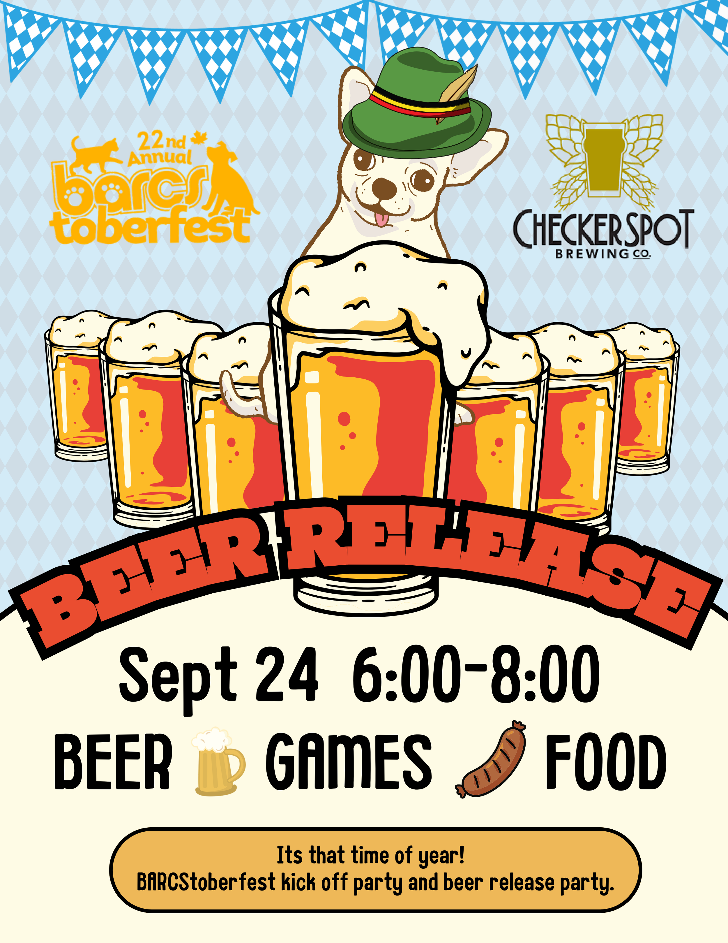 BARCStoberfest Beer Release Party at Checkerspot Brewing Company