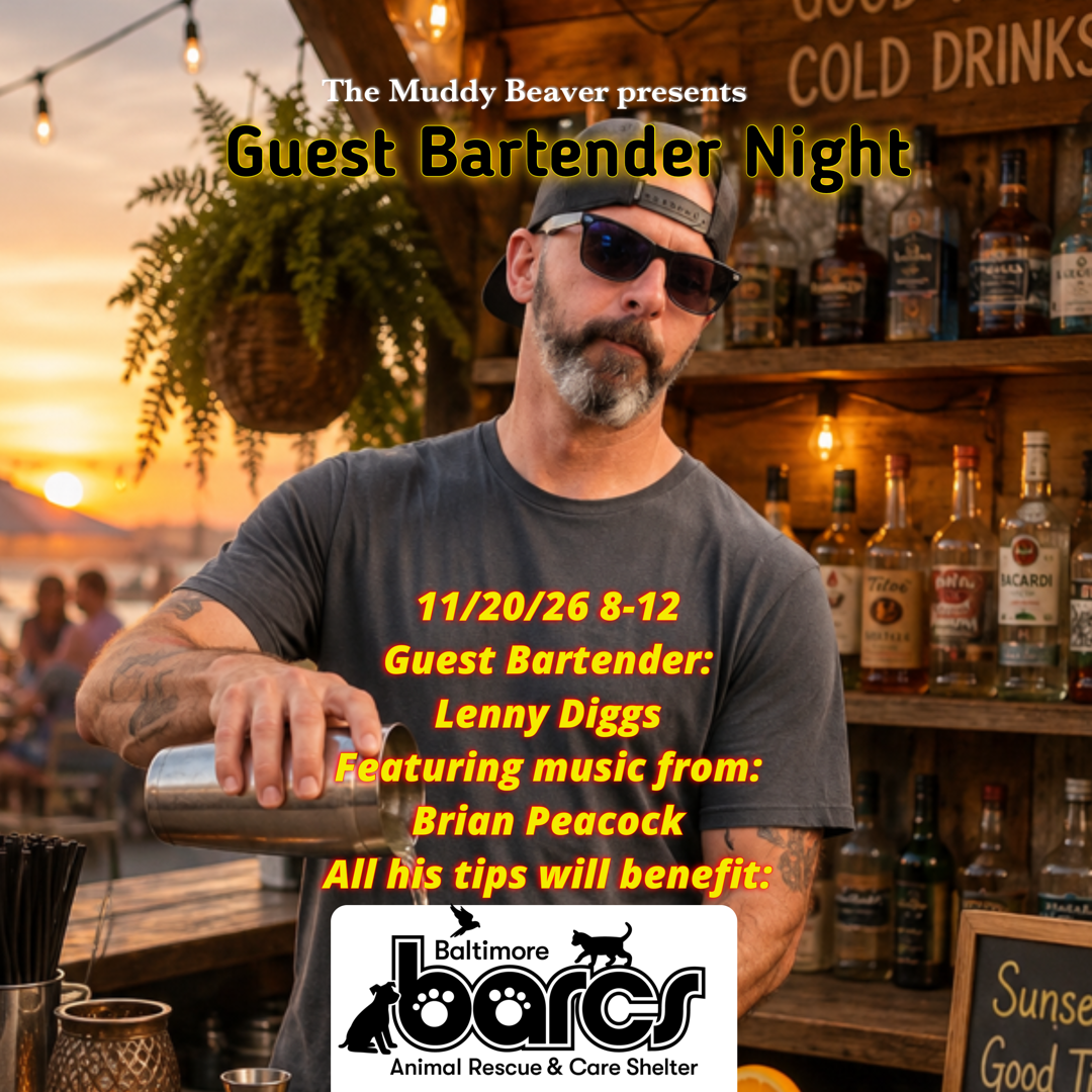 November Guest Featuring Lenny at The Muddy Beaver