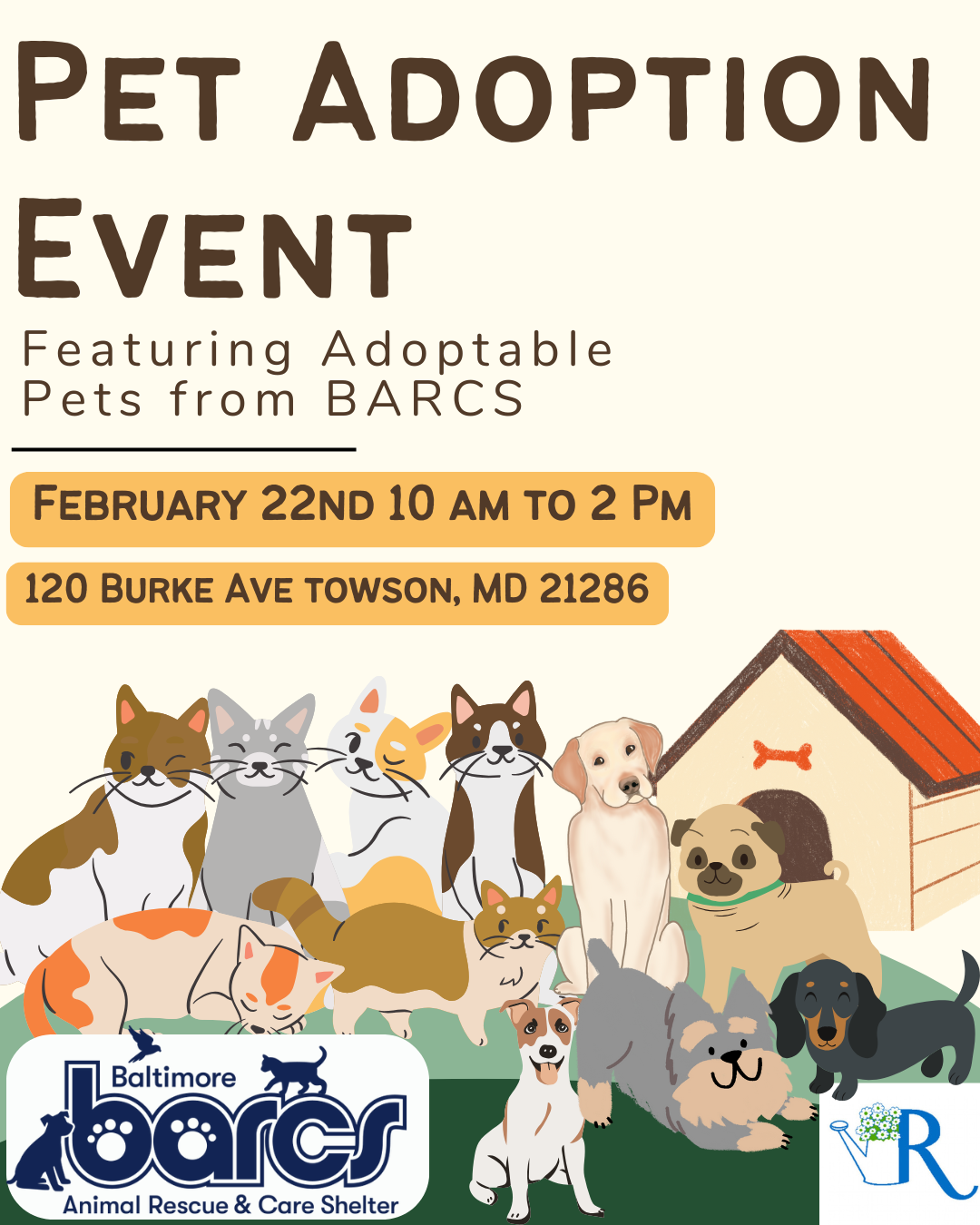 Adoption Event at Radebaugh Florist & Greenhouses — Baltimore Animal ...