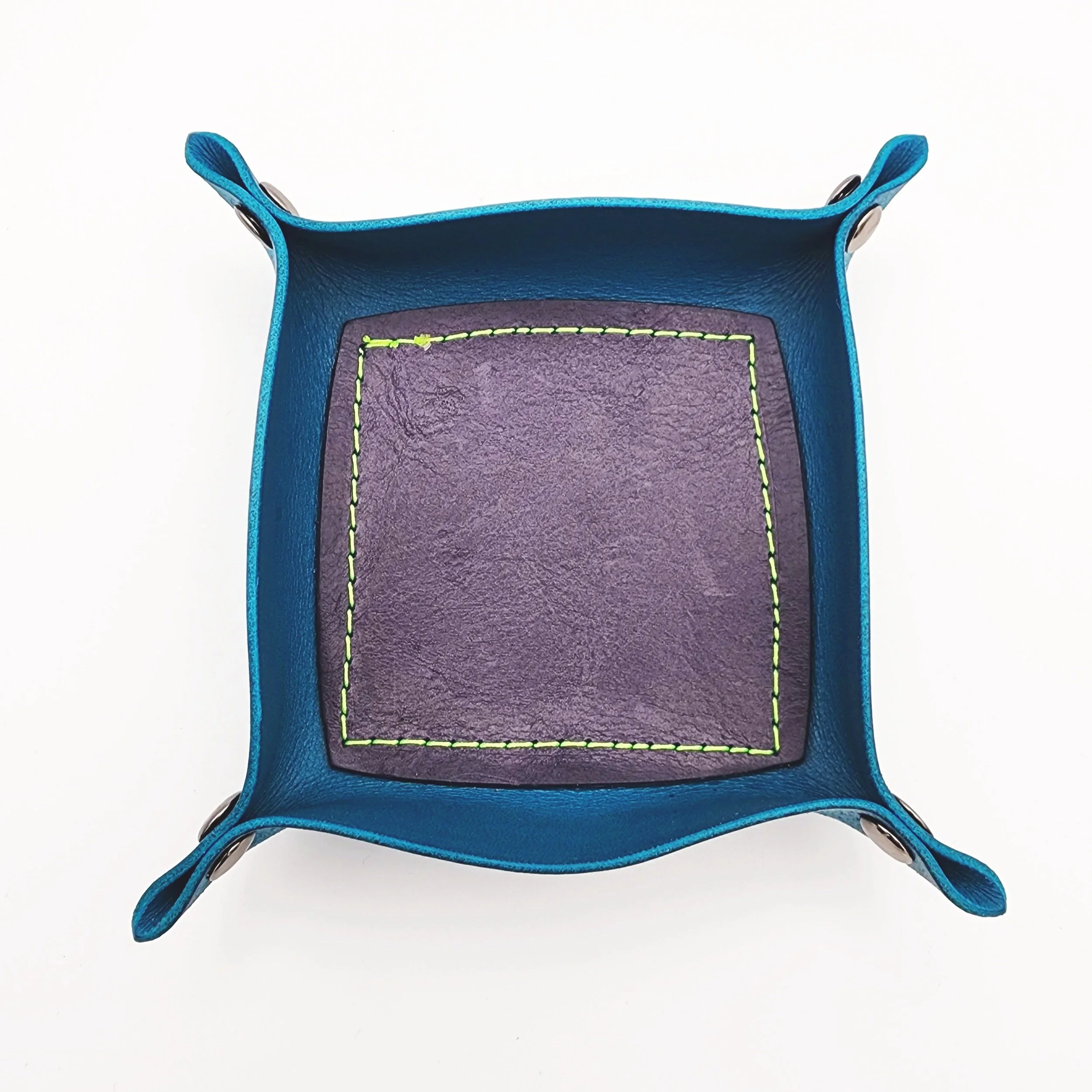 Small Leather Valet Tray