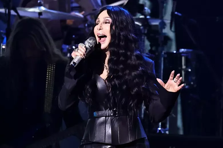 CHER - ROCK & ROLL HALL OF FAME INDUCTION 2024 - PERFORMANCE. STYLIST - PATTI WILSON, STYLIST ASST. - ELIJAH H.