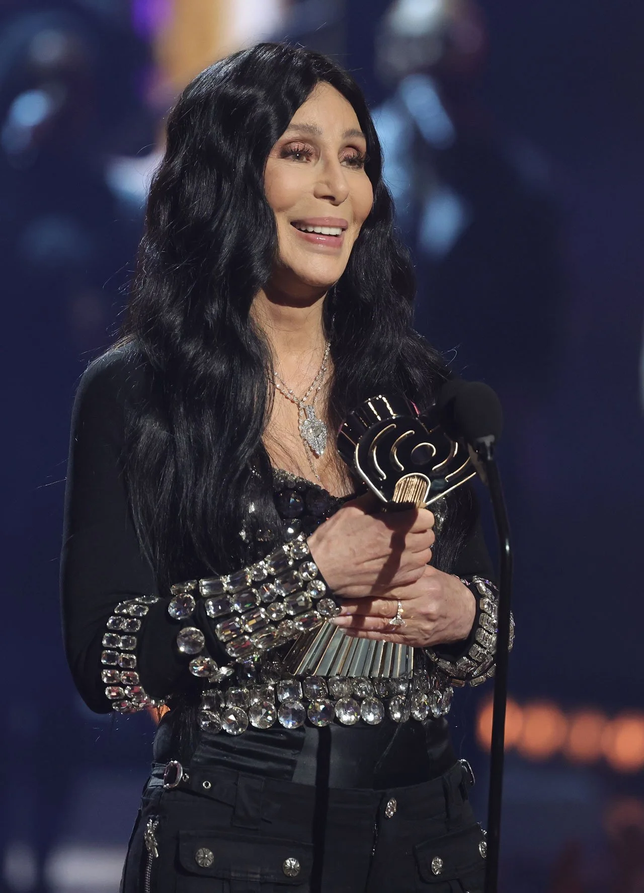CHER - iHEART RADIO PERFORMANCE - ICON AWARD. STYLIST - PATTI WILSON, STYLIST ASST. - ELIJAH H.