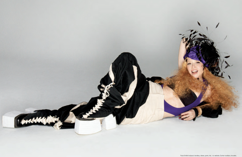 GRAZIA (US) - NATASHA LYONNE SHOT BY RICHIE SHAZAM. STYLIST - PATTI WILSON, STYLIST ASST. - ELIJAH H.