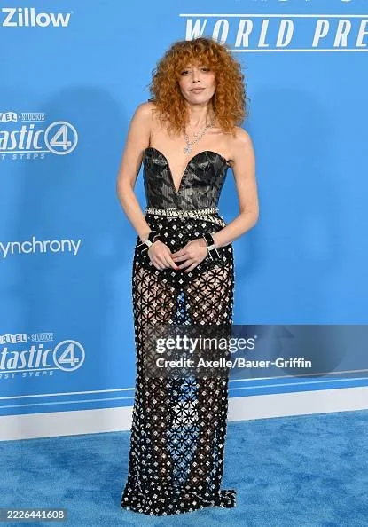 NATASHA LYONNE - 'FANTASTIC 4: FIRST STEPS' 2025 PREMIERE. STYLED BY PATTI WILSON. STYLING ASST. - ELIJAH H.
