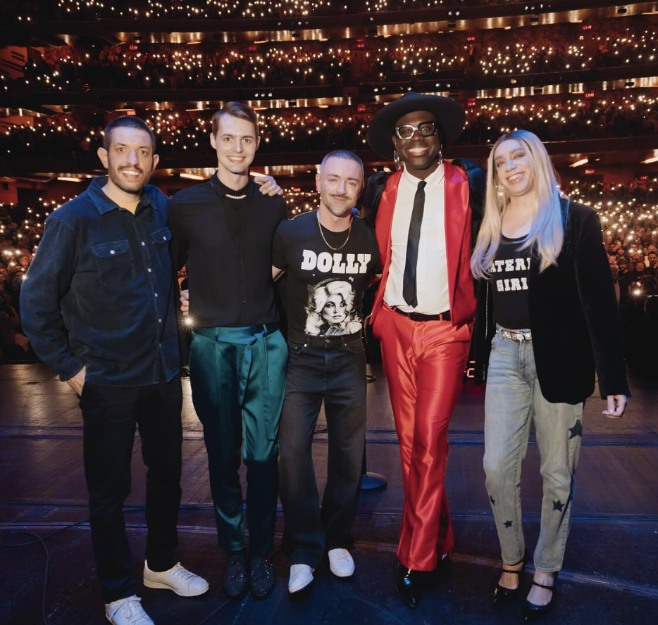 MATTEO LANE - RADIO CITY MUSIC HALL - 2025 PRESS TOUR. STYLIST - HOLLY MCNAUGHTEN, STYLING ASST. - ELIJAH H.