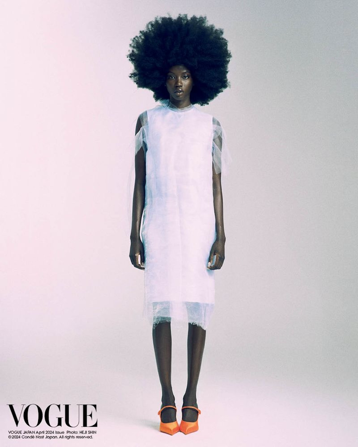 VOGUE JAPAN (APRIL 2024) - ANOK YAI SHOT BY HEJI SHIN. STYLIST - PATTI WILSON, STYLING ASST. - ELIJAH H.