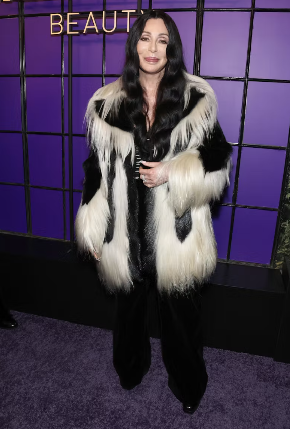 VALENTINO BEAUTY - STUDIO 54 PARTY. CHER  STYLED BY PATTI WILSON, STYLING ASST. - ELIJAH H.