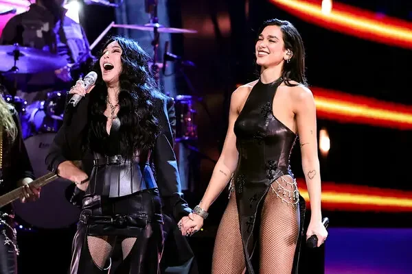 CHER - ROCK & ROLL HALL OF FAME INDUCTION 2024 - PERFORMANCE. STYLIST - PATTI WILSON, STYLIST ASST. - ELIJAH H.