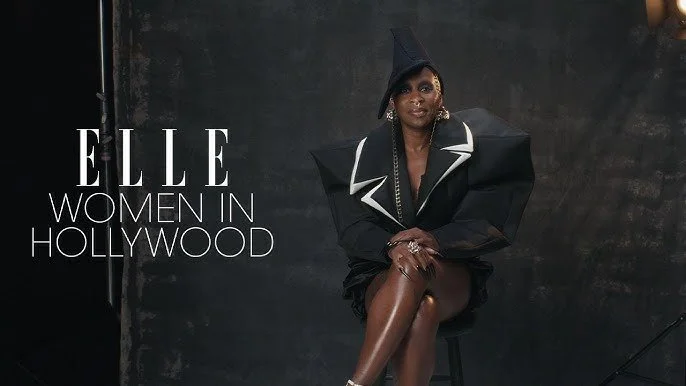 ELLE (US) - DEC/JAN | WOMEN IN HOLLYWOOD - CYNTHIA ERIVO SHOT BY FELIX COOPER. STYLIST - PATTI WILSON, STYLING ASST. - ELIJAH H.
