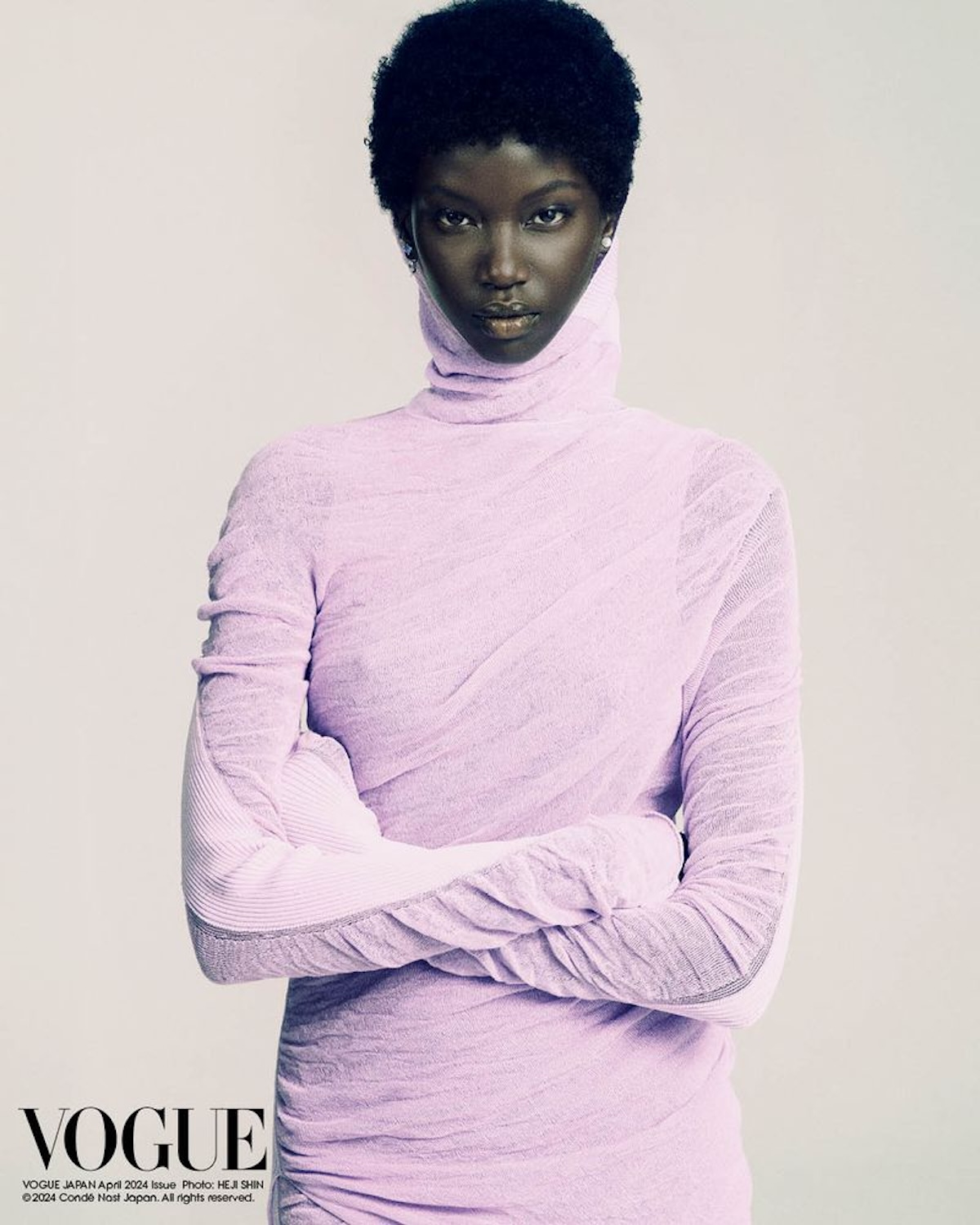 VOGUE JAPAN (APRIL 2024) - ANOK YAI SHOT BY HEJI SHIN. STYLIST - PATTI WILSON, STYLING ASST. - ELIJAH H.